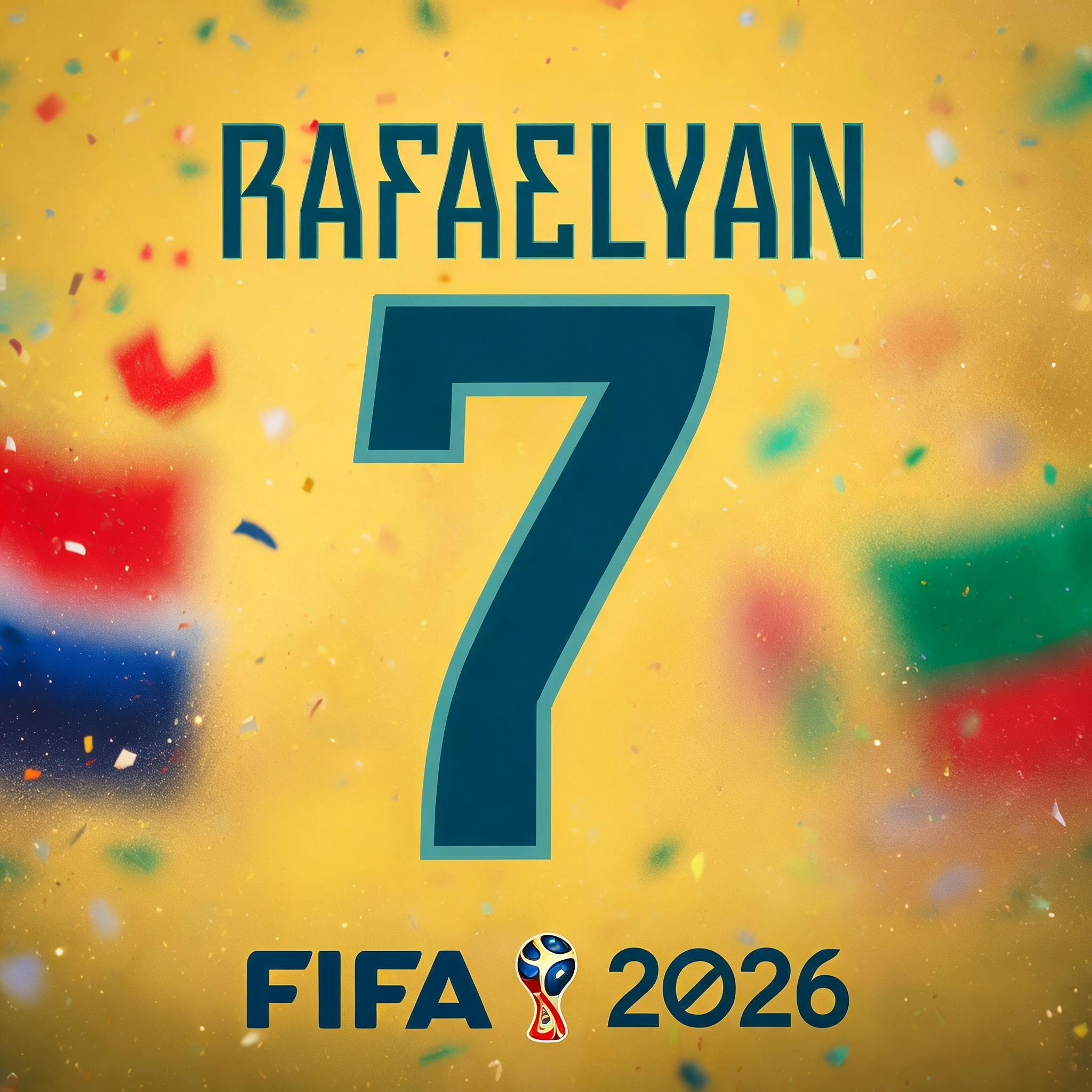 "RAFAELYAN
7" — Sports Football | AI Text Effect Generator