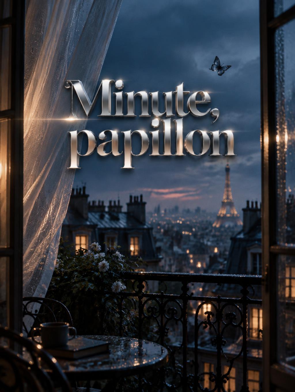 "Minute, papillon" — Cinematic Netflix | AI Text Effect Generator