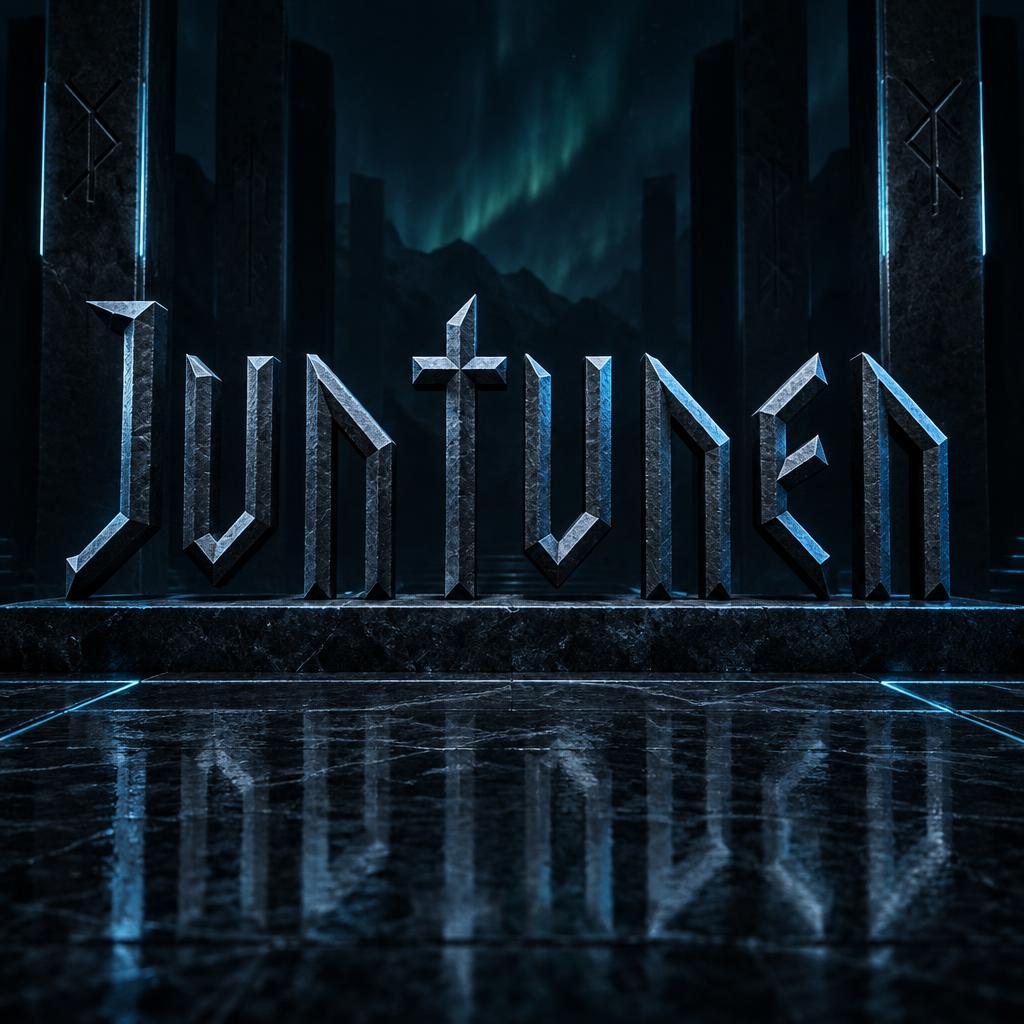 "Juntunen" — Viking Runic | AI Text Effect Generator