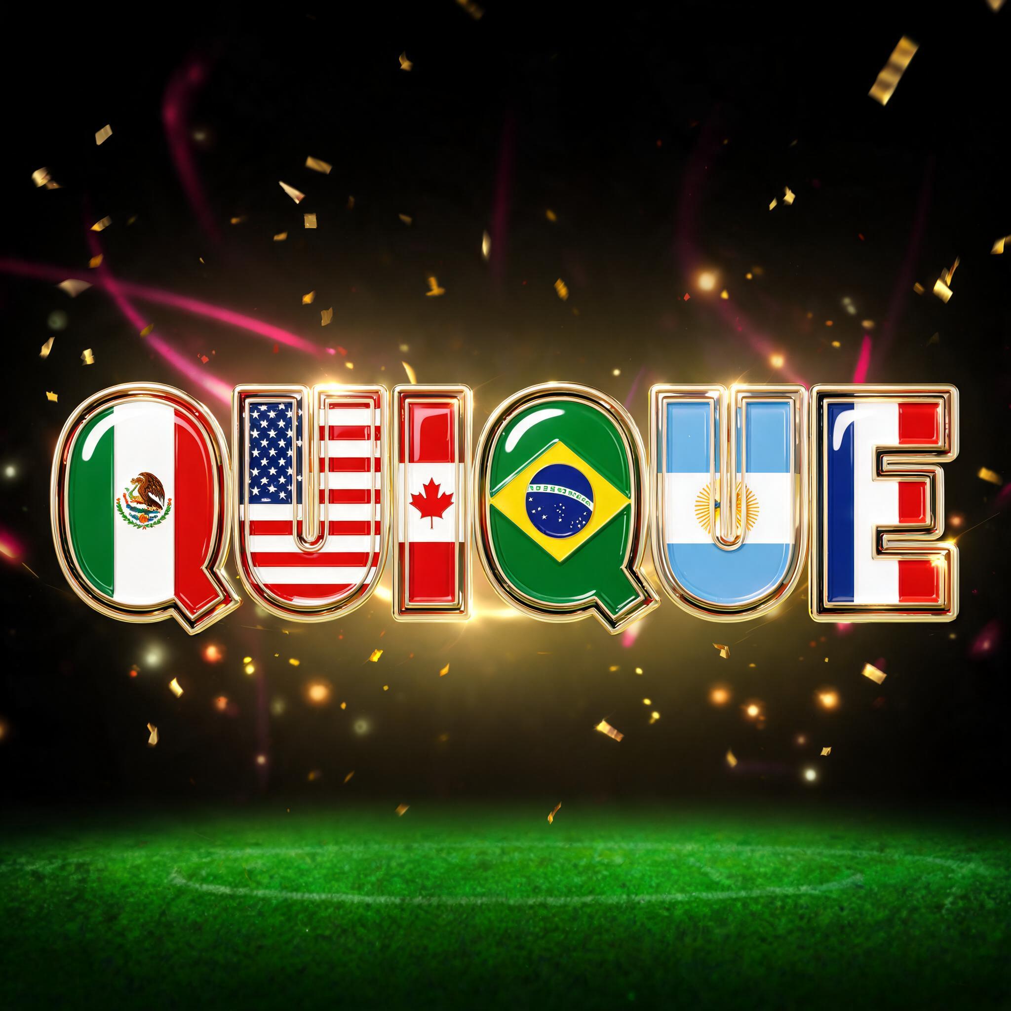 "Quique" — Sports Football | AI Text Effect Generator