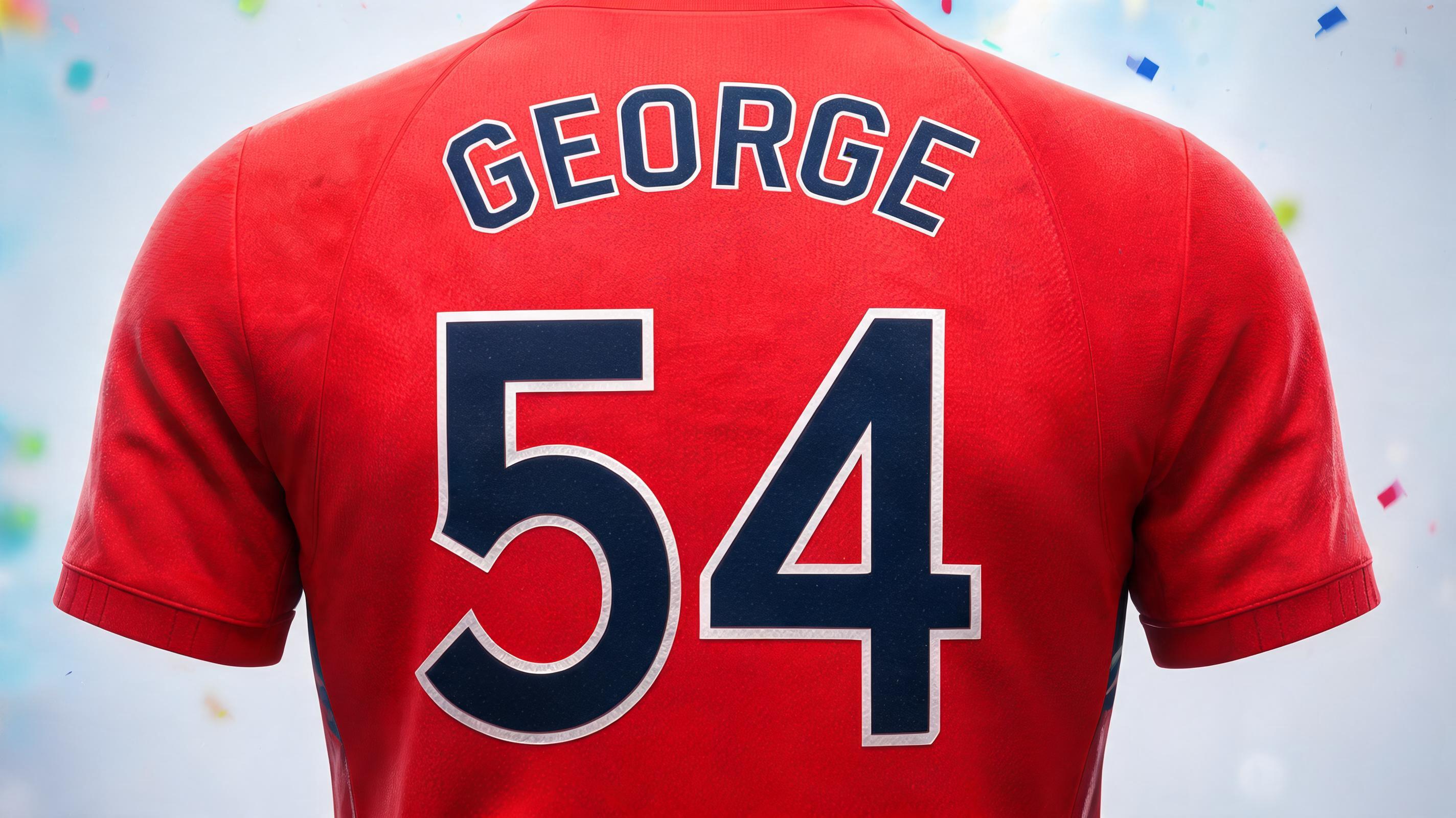 "George
54" — Sports Football | AI Text Effect Generator