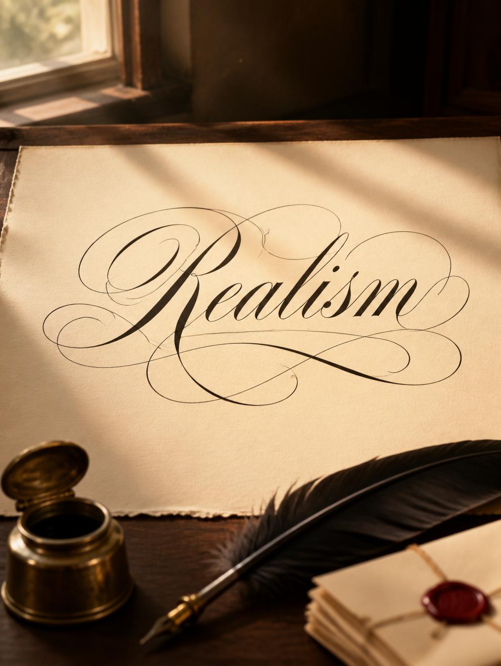 "Realism" —  | AI Text Effect Generator