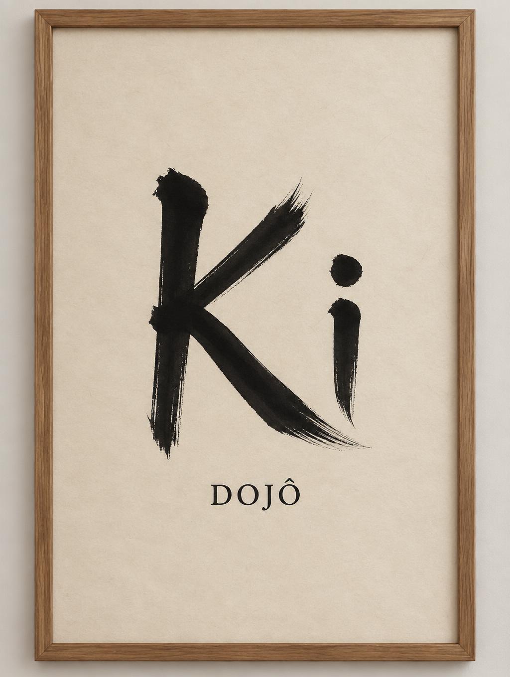 "Ki
DOJÔ" — Brush Japanese Ink | AI Text Effect Generator