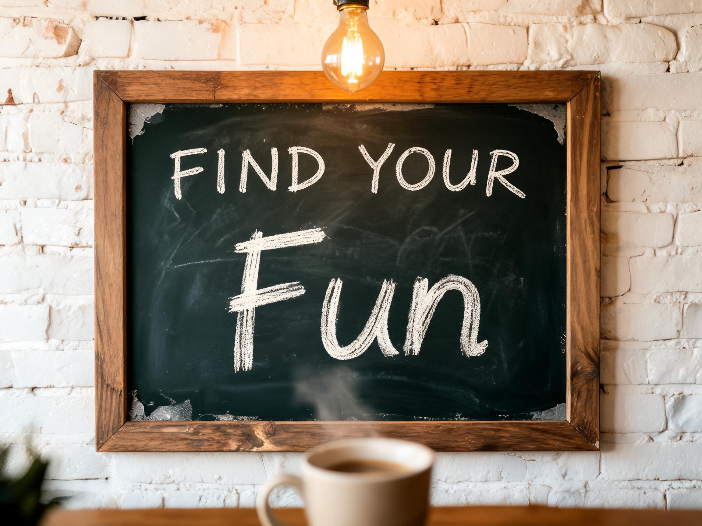 "FIND YOUR Fun" — Chalk | AI Text Effect Generator