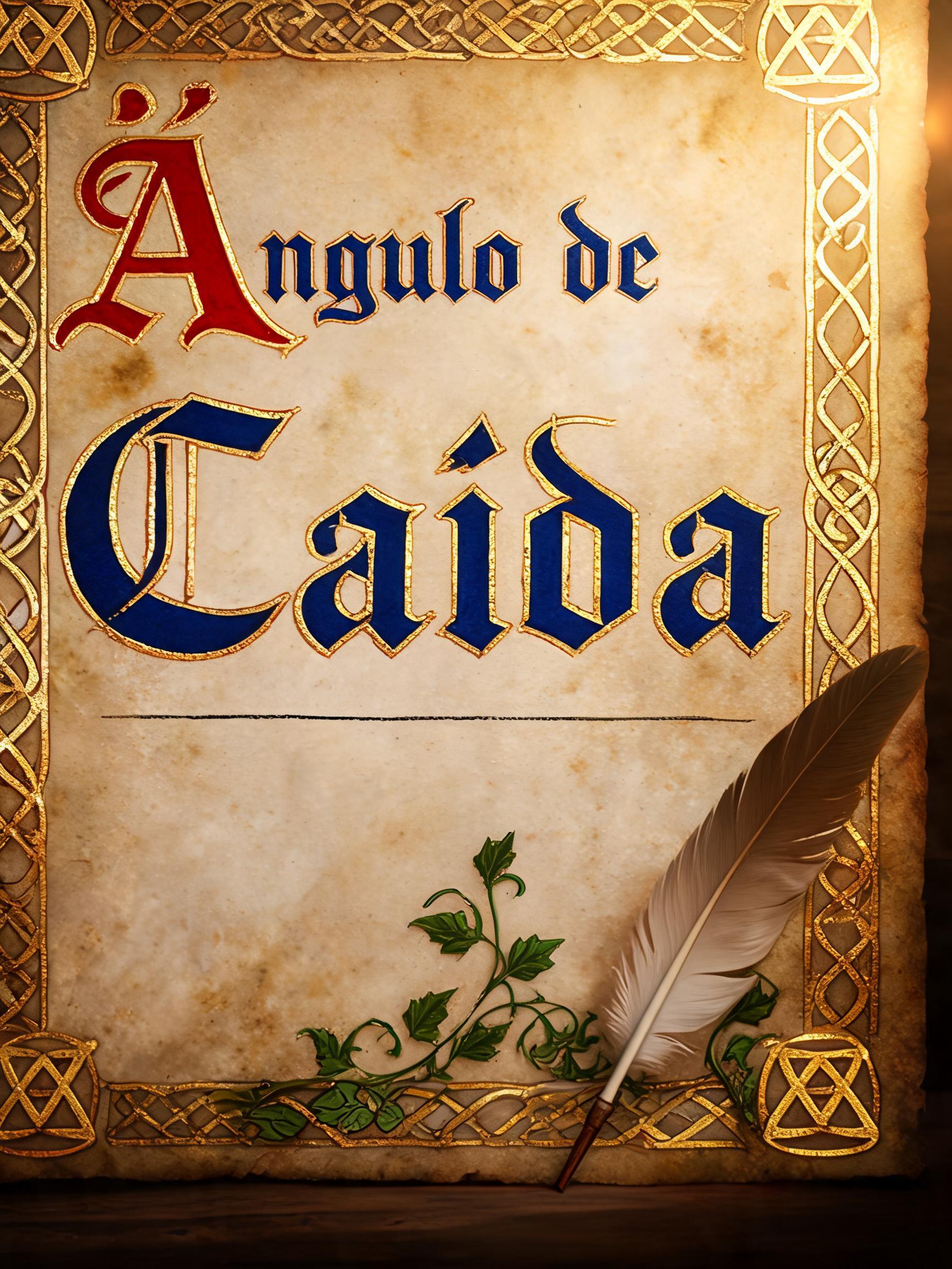 "Ángulo de Caída " — Medieval | AI Text Effect Generator