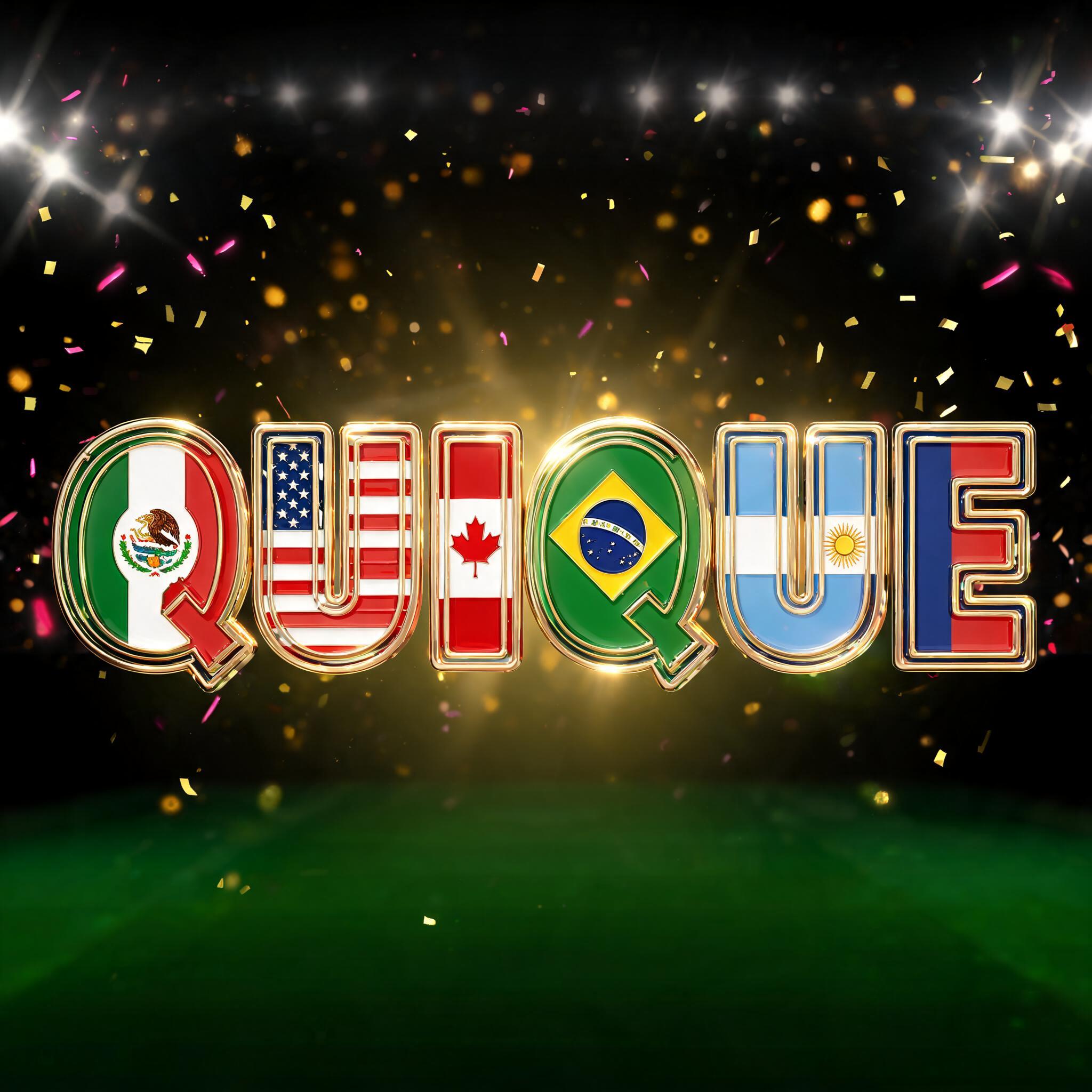 "Quique" — Sports Football | AI Text Effect Generator