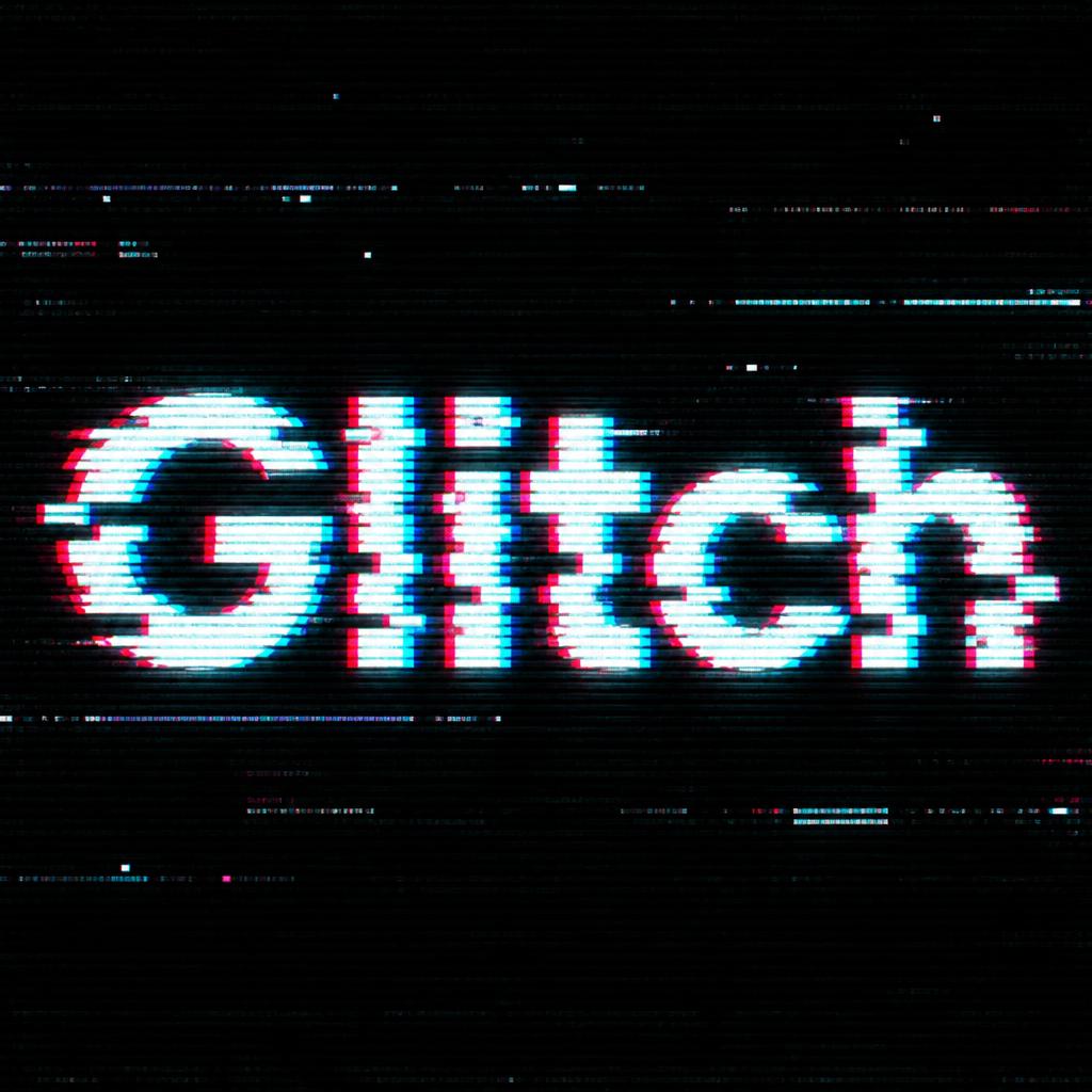 "Glitch" — Glitch text effect