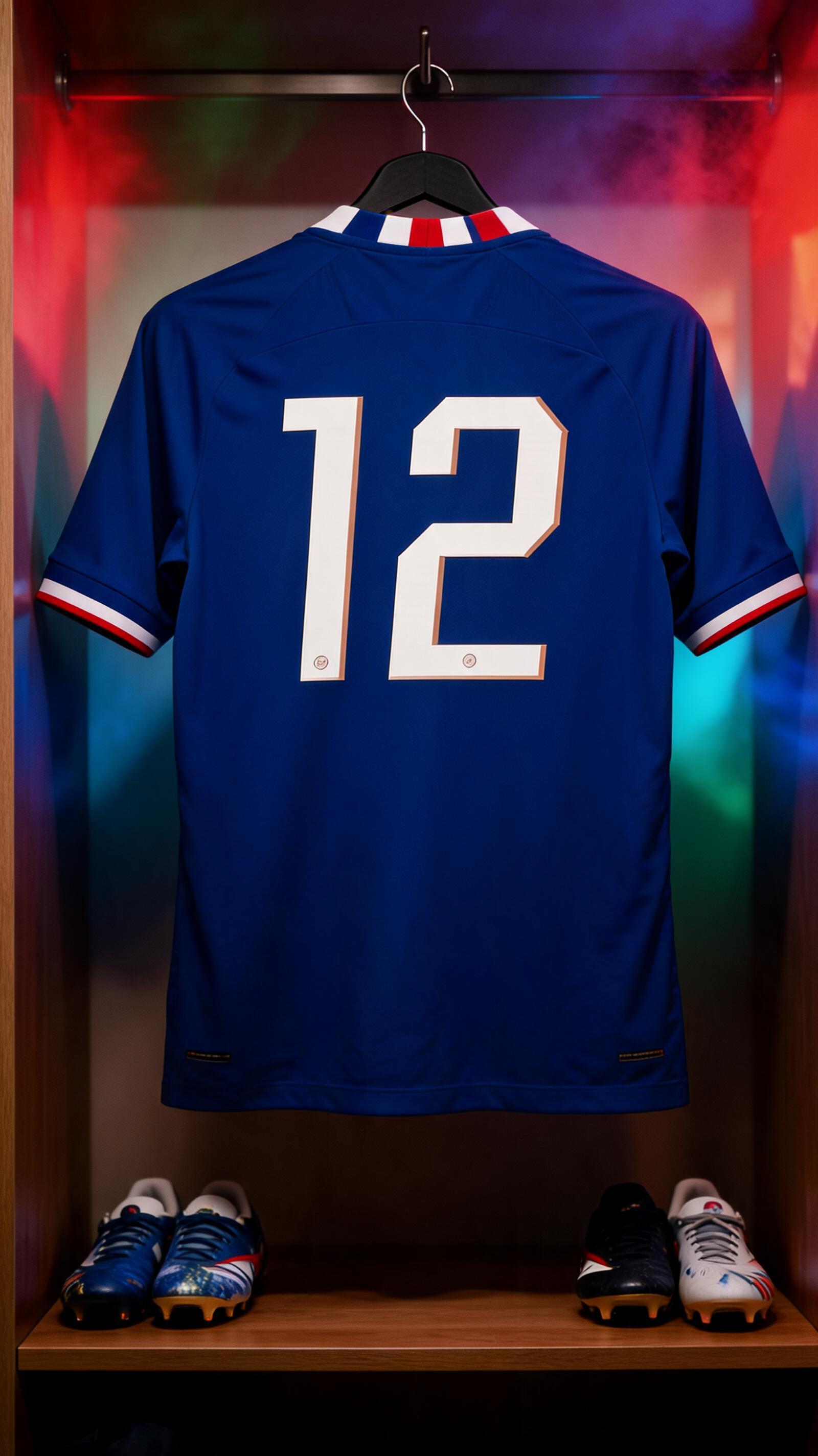 "12" — Sports Football | AI Text Effect Generator