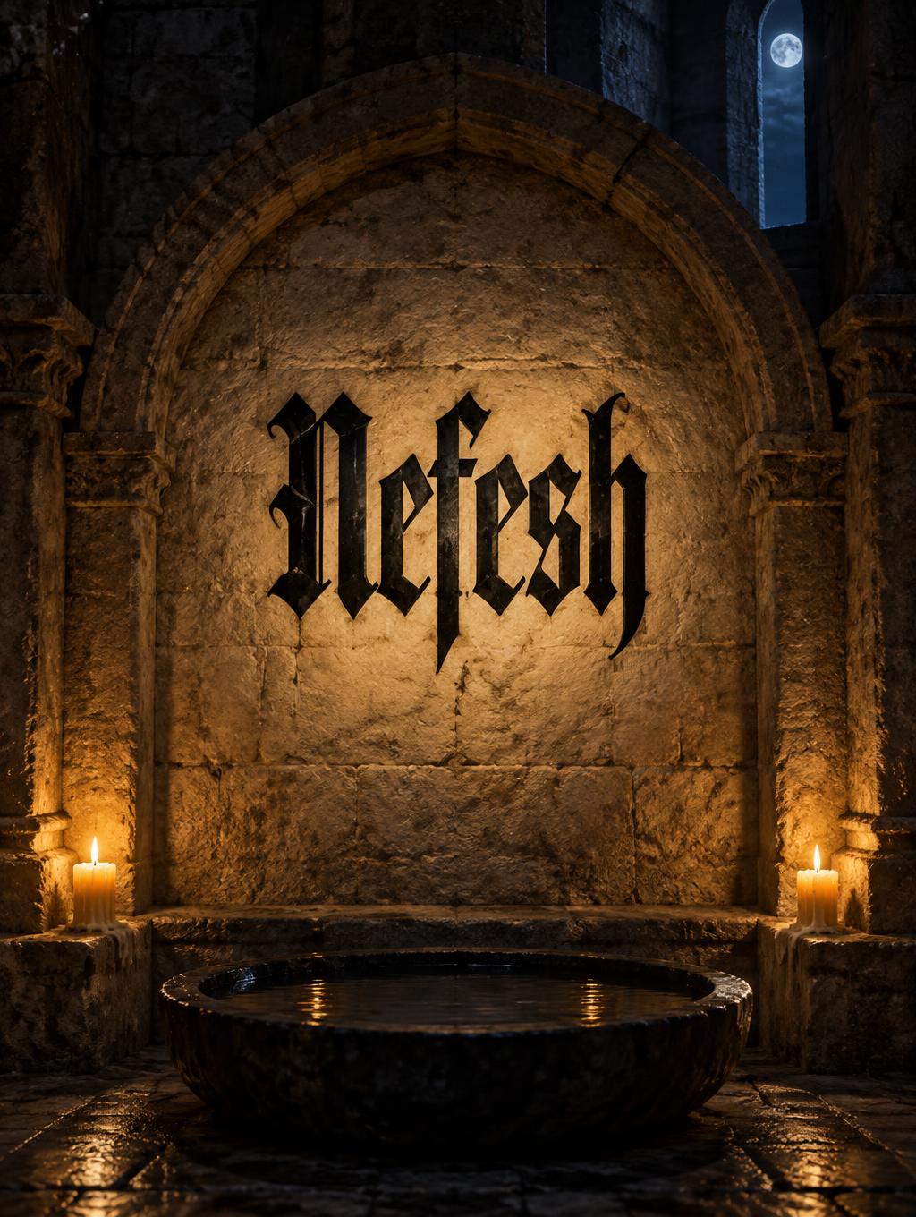 "Nefesh" —  | AI Text Effect Generator