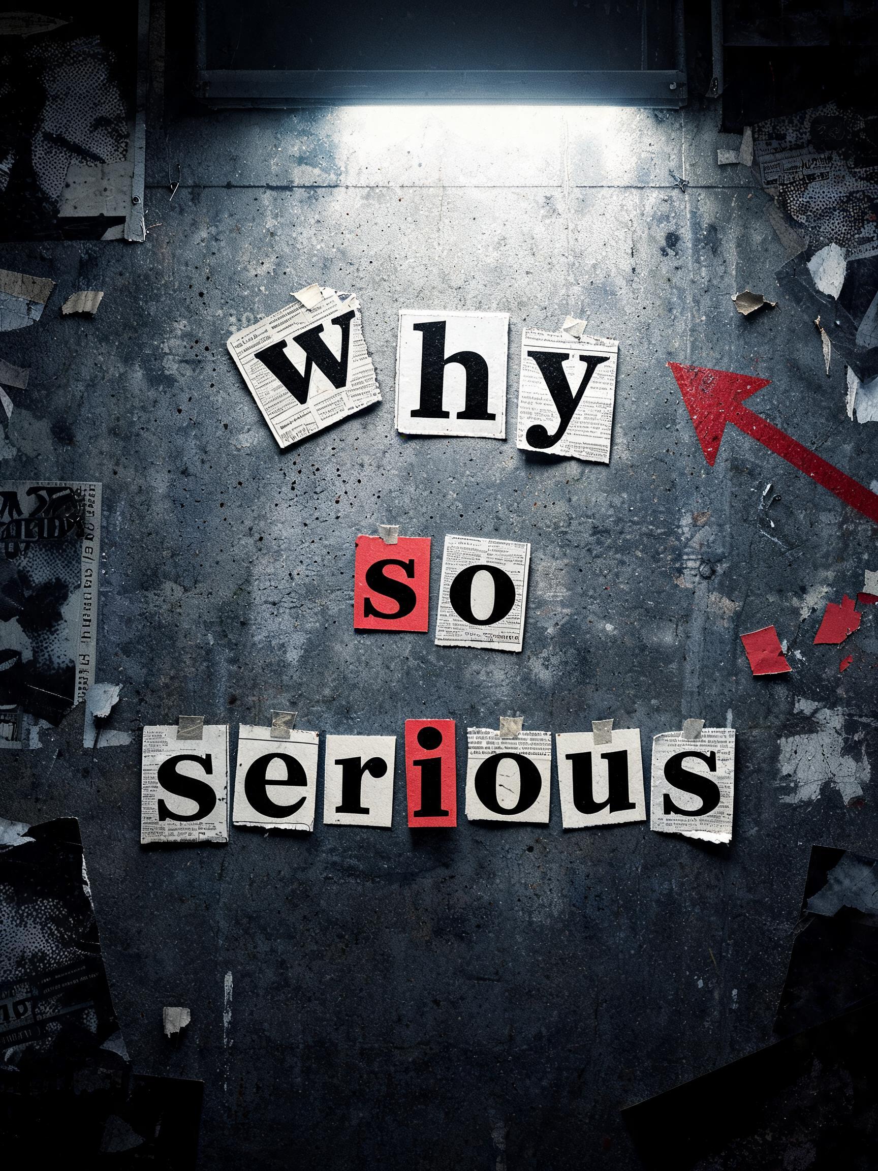 "why so serious" —  | AI Text Effect Generator