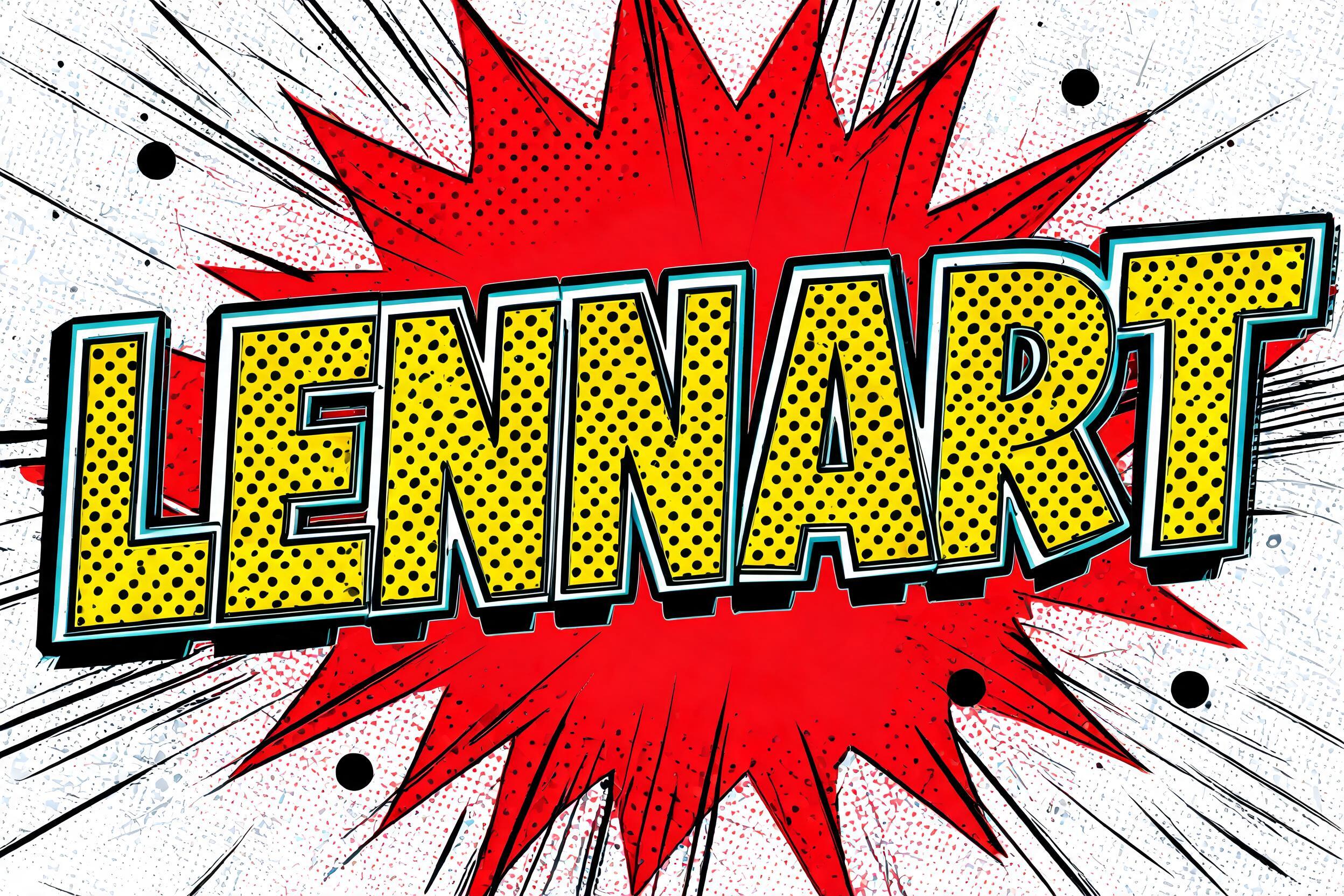 "Lennart" — Comic Book | AI Text Effect Generator