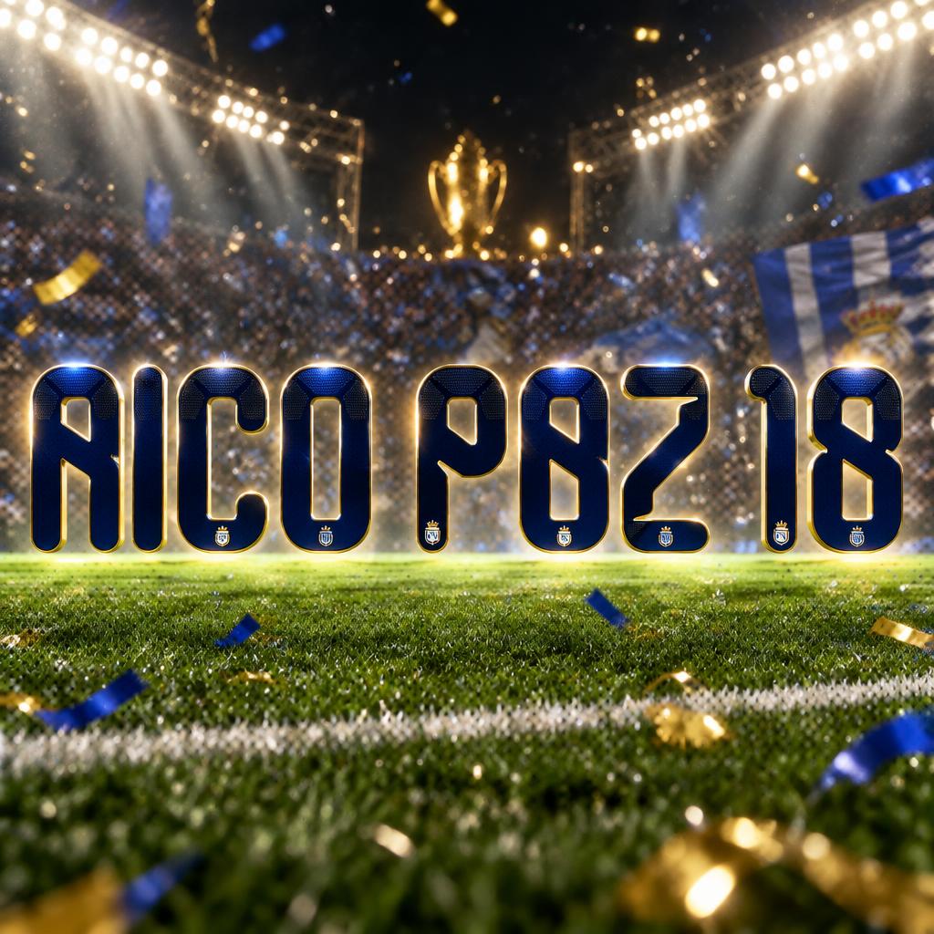 "nico paz 18" — Sports Football | AI Text Effect Generator