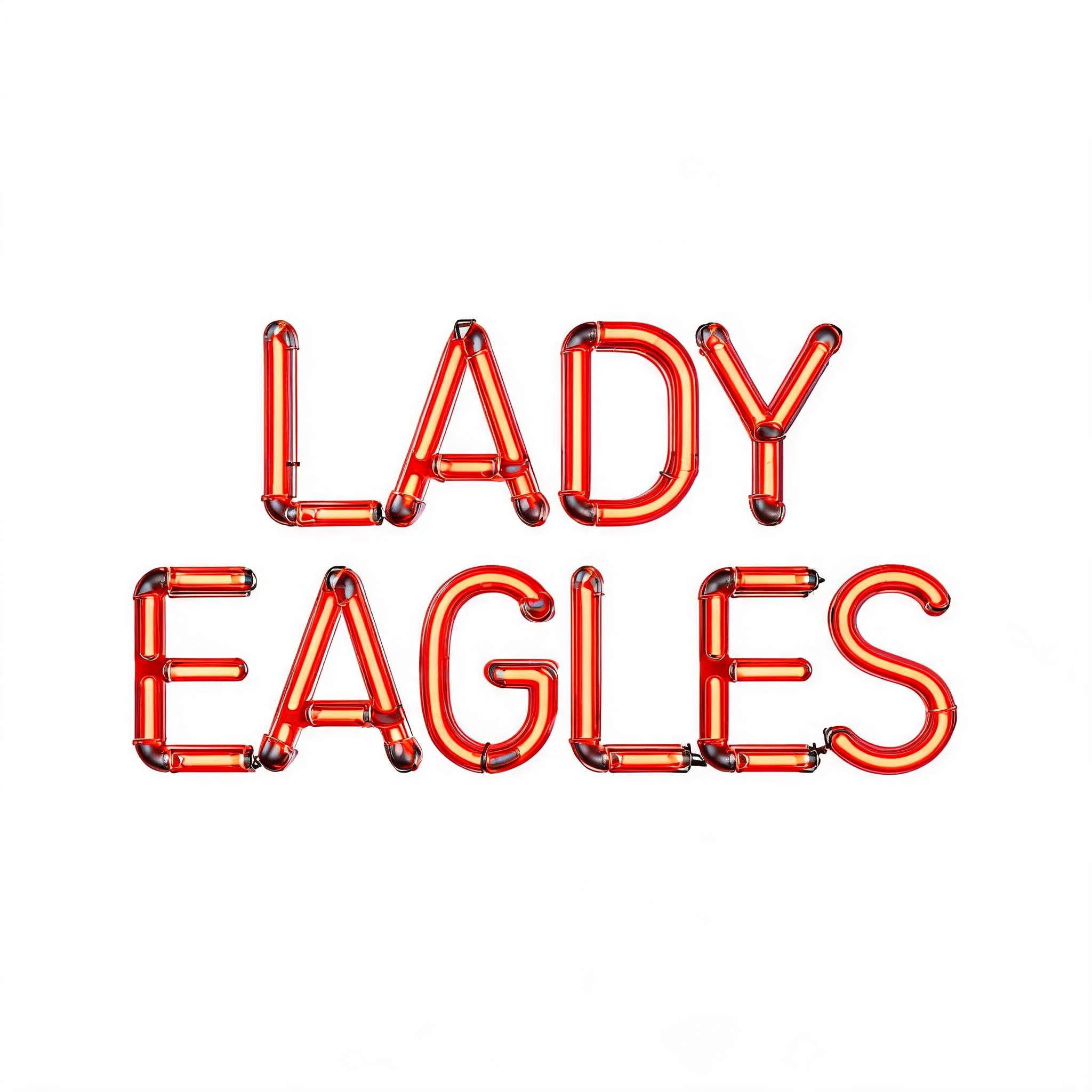 "LADY EAGLES" — Neon Sign | AI Text Effect Generator