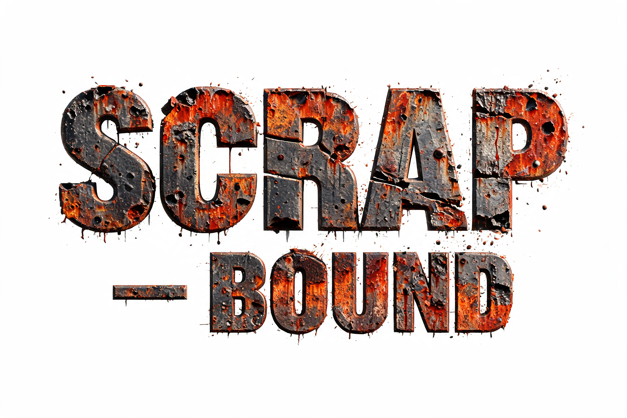 "Scrap - Bound" — Cinematic Horror | AI Text Effect Generator