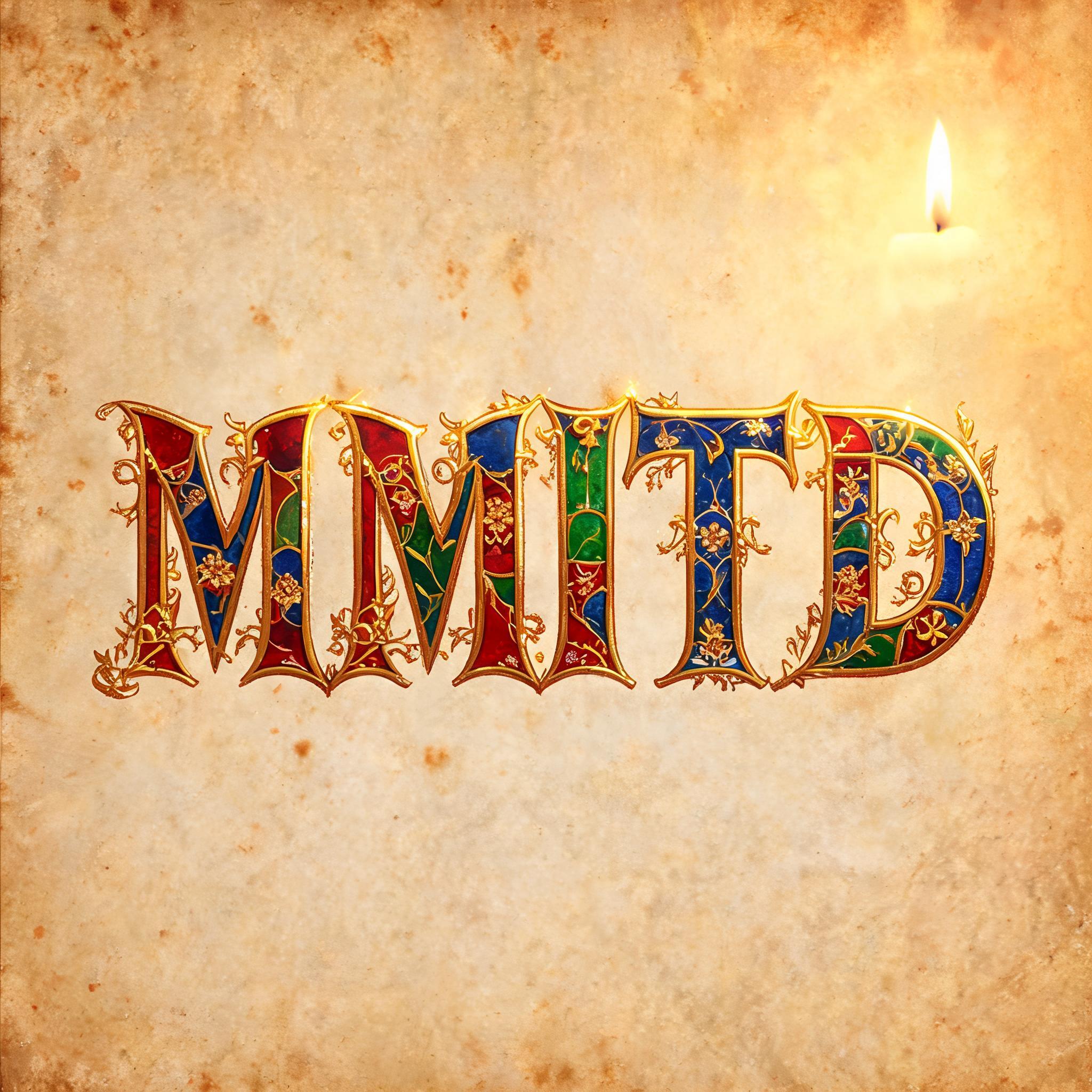 "MMITD" — Medieval | AI Text Effect Generator