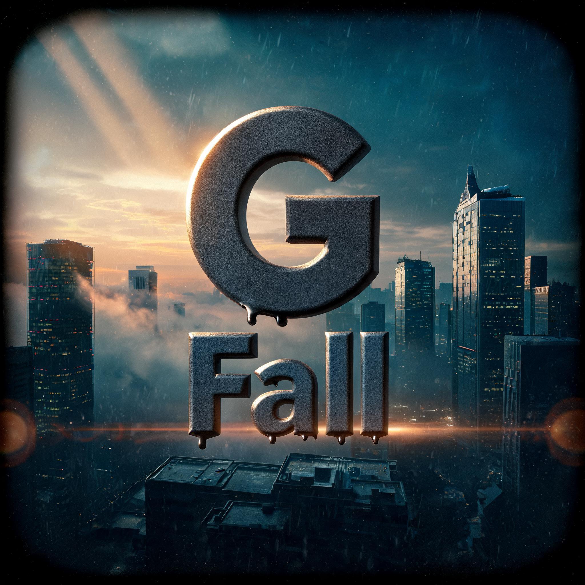 "G Fall" — Cinematic | AI Text Effect Generator