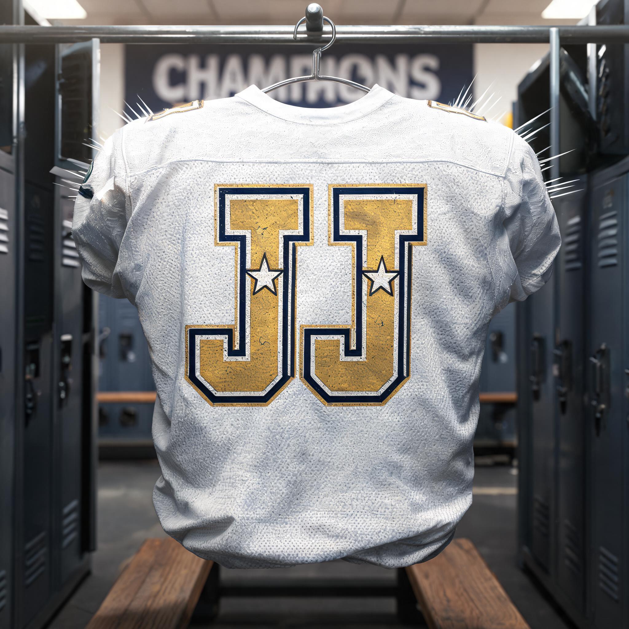 "JJ" — Sports | AI Text Effect Generator