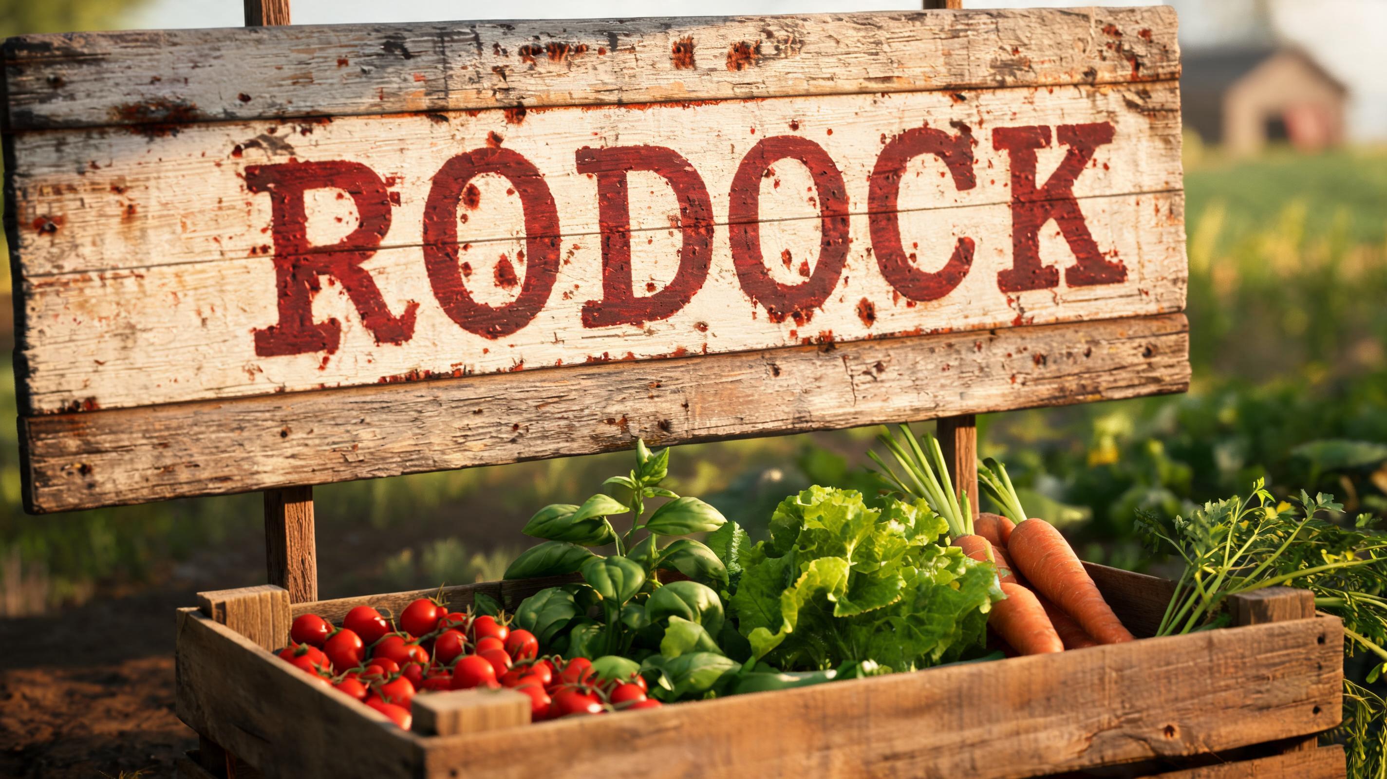 "Rodock" — Vintage | AI Text Effect Generator