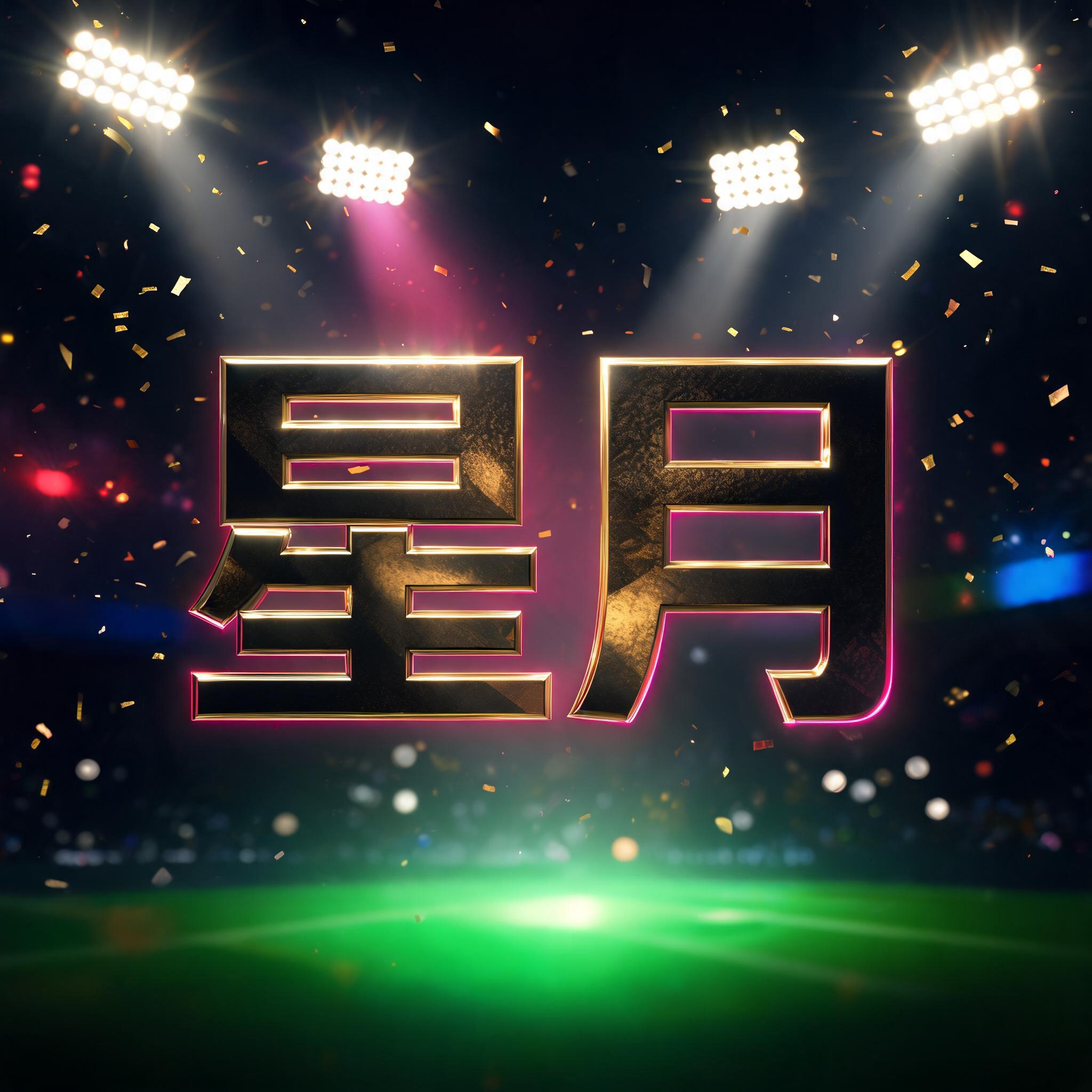 "星月" — Sports Football | AI Text Effect Generator