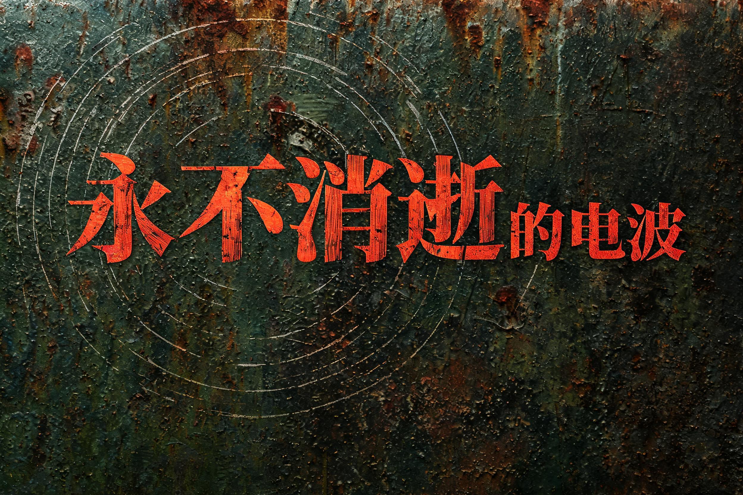"永不消逝的电波" — Brush Dry | AI Text Effect Generator