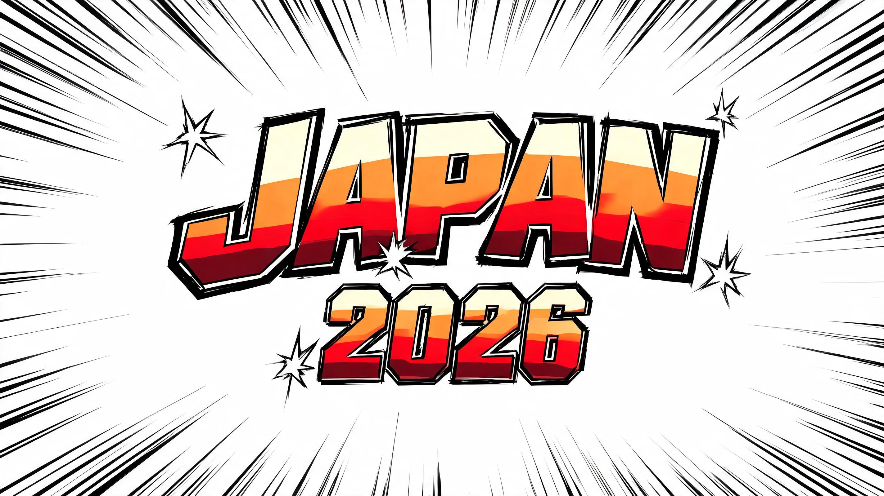 "Japan 2026" — Anime | AI Text Effect Generator
