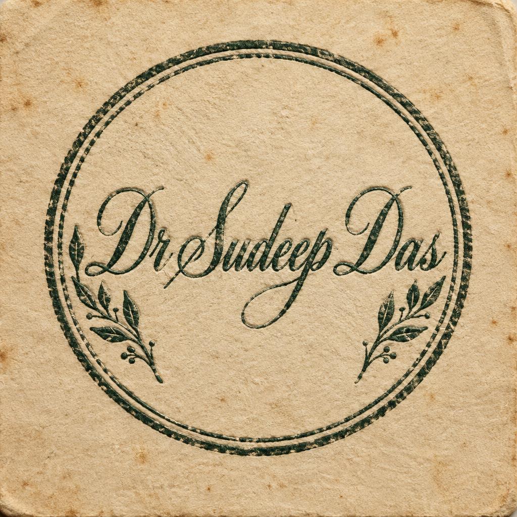 "Dr Sudeep Das" — Vintage | AI Text Effect Generator