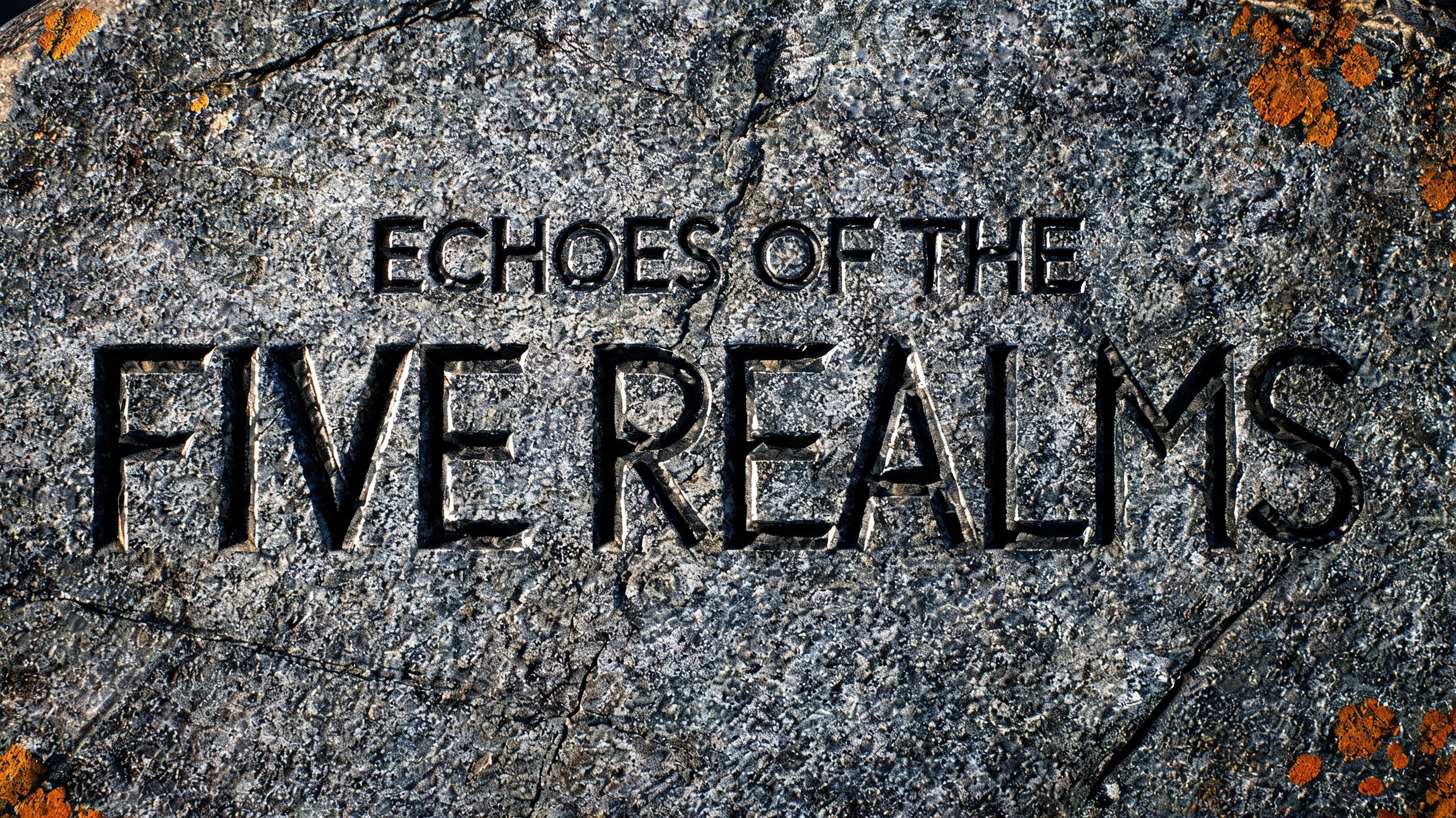 "Echoes of the Five Realms" — Viking | AI Text Effect Generator