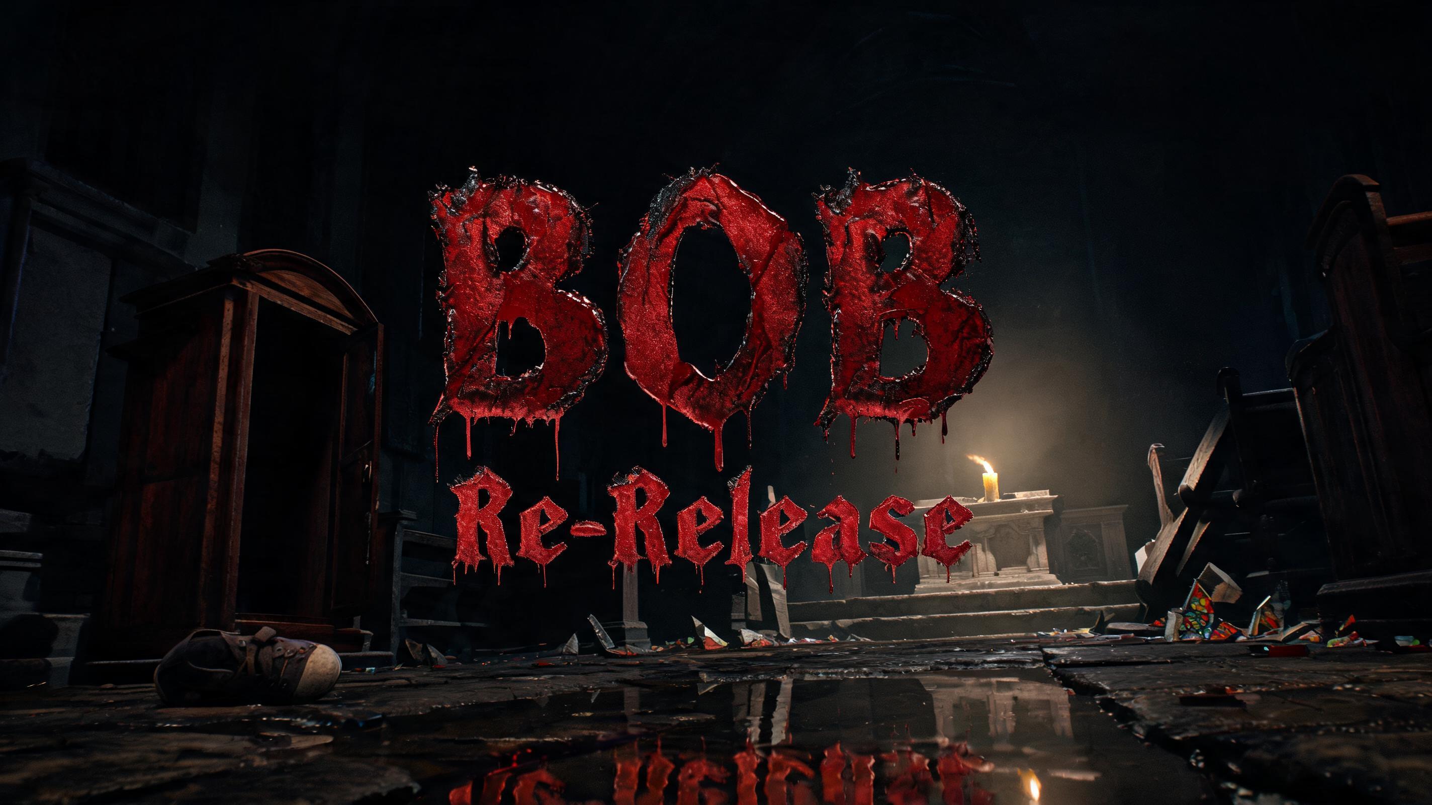 "BOB Re-Release" — Cinematic Horror | AI Text Effect Generator