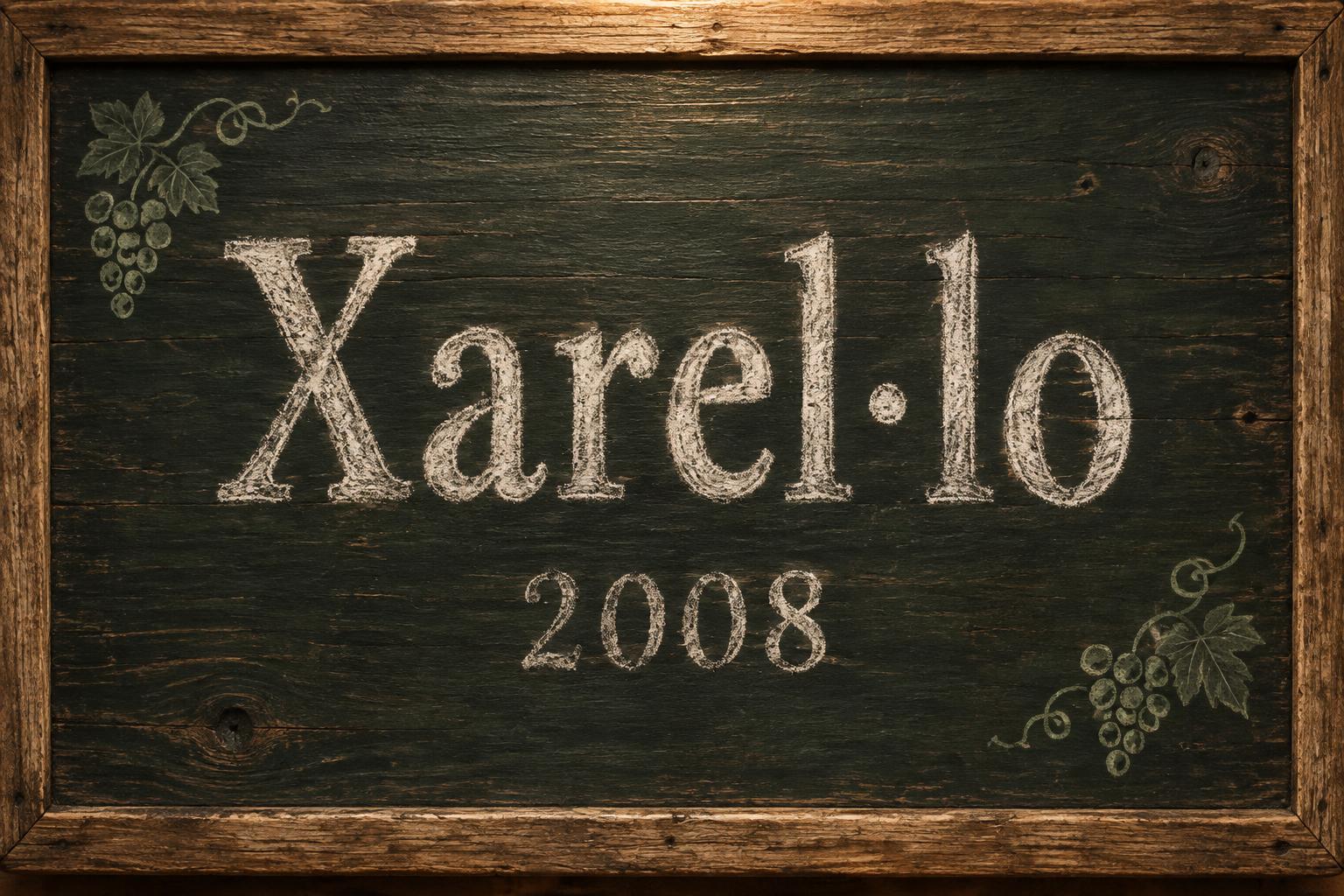 "Xarel·lo
2008" — Chalk | AI Text Effect Generator