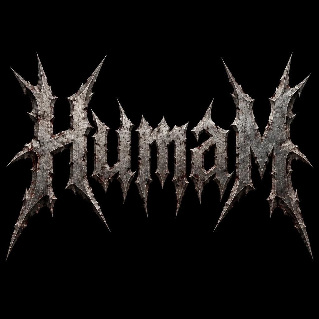 "Humam" — Gothic | AI Text Effect Generator