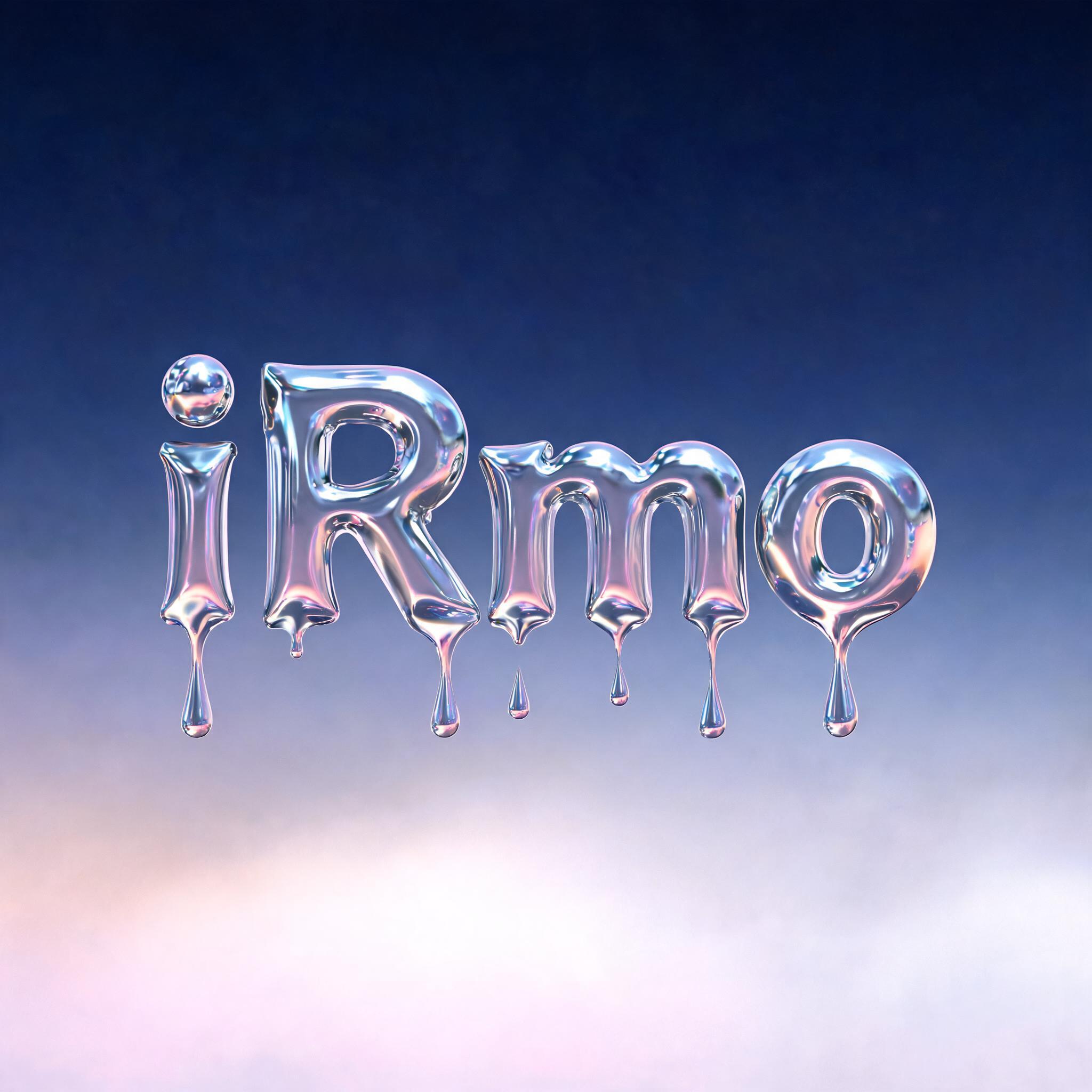 "iRmo" — Y2k Liquid | AI Text Effect Generator