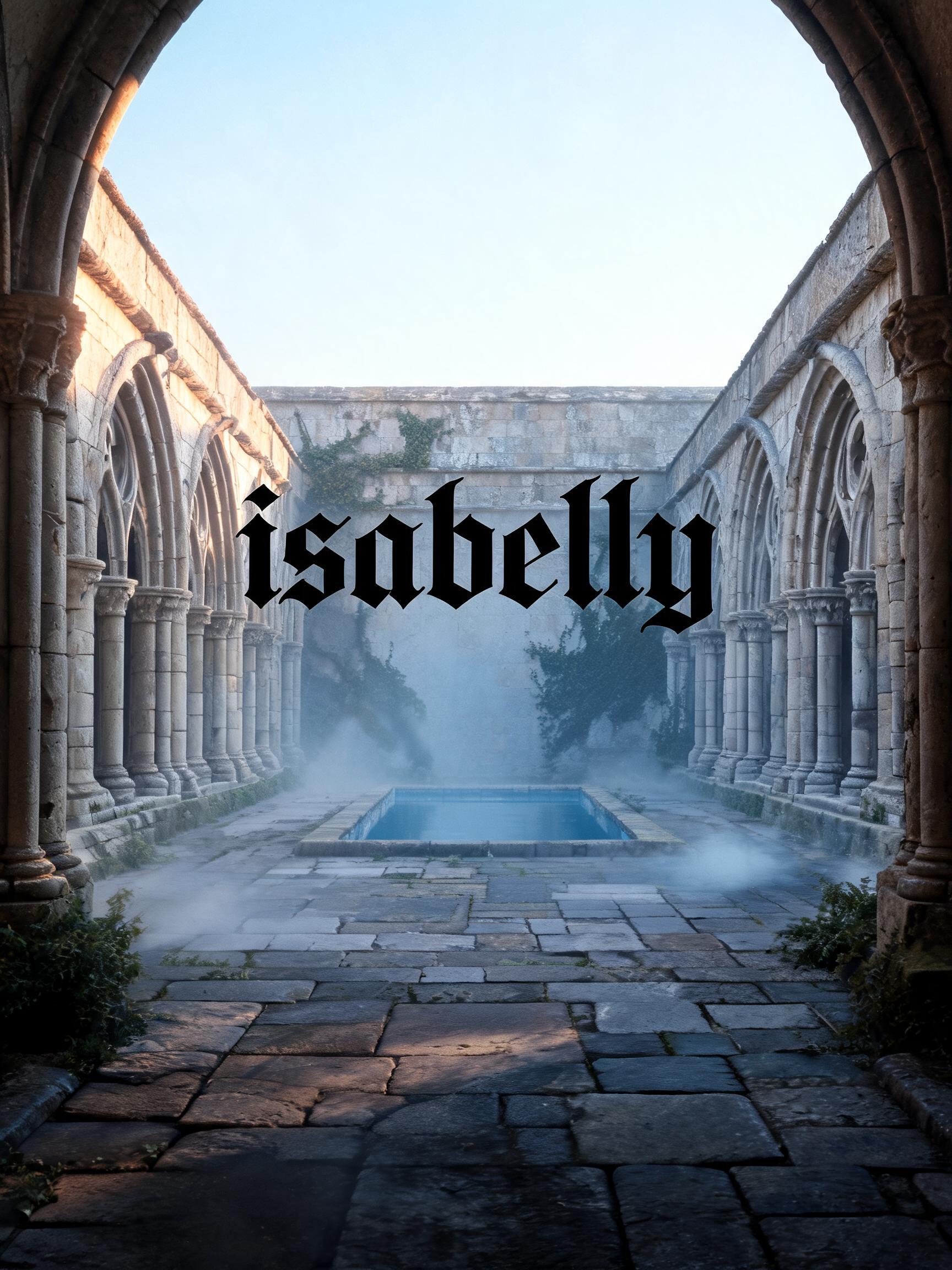 "isabelly" —  | AI Text Effect Generator