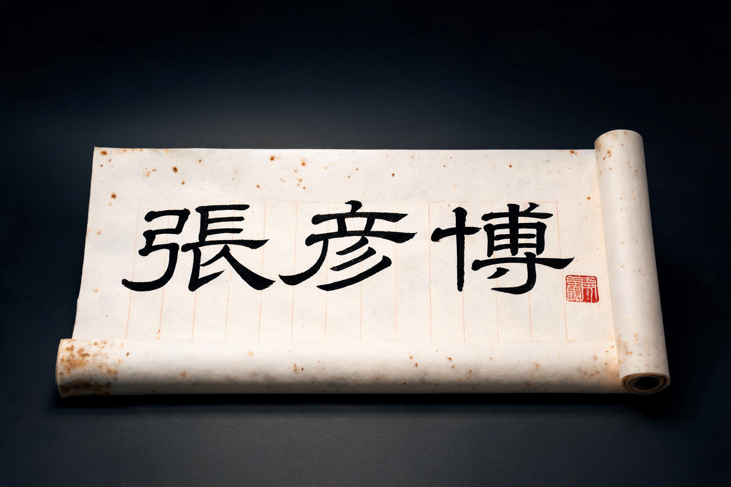 "张彦博" —  | AI Text Effect Generator