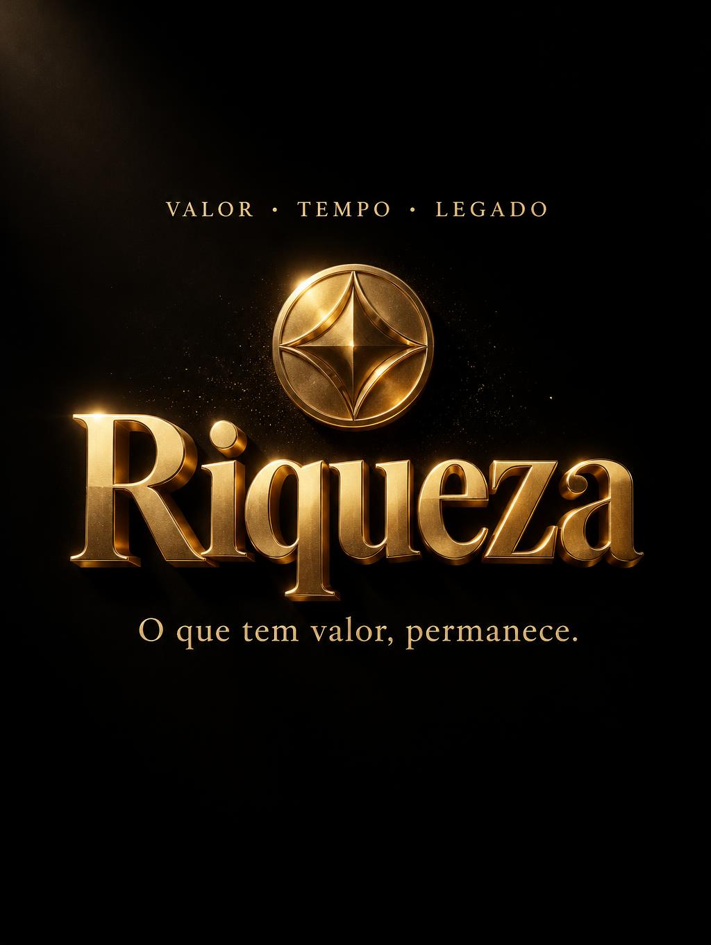 "Riqueza
VALOR · TEMPO · LEGADO
O que tem valor, permanece." — Luxury Gold | AI Text Effect Generator