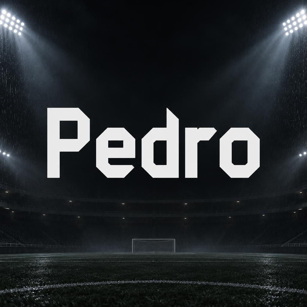 "Pedro" —  | AI Text Effect Generator