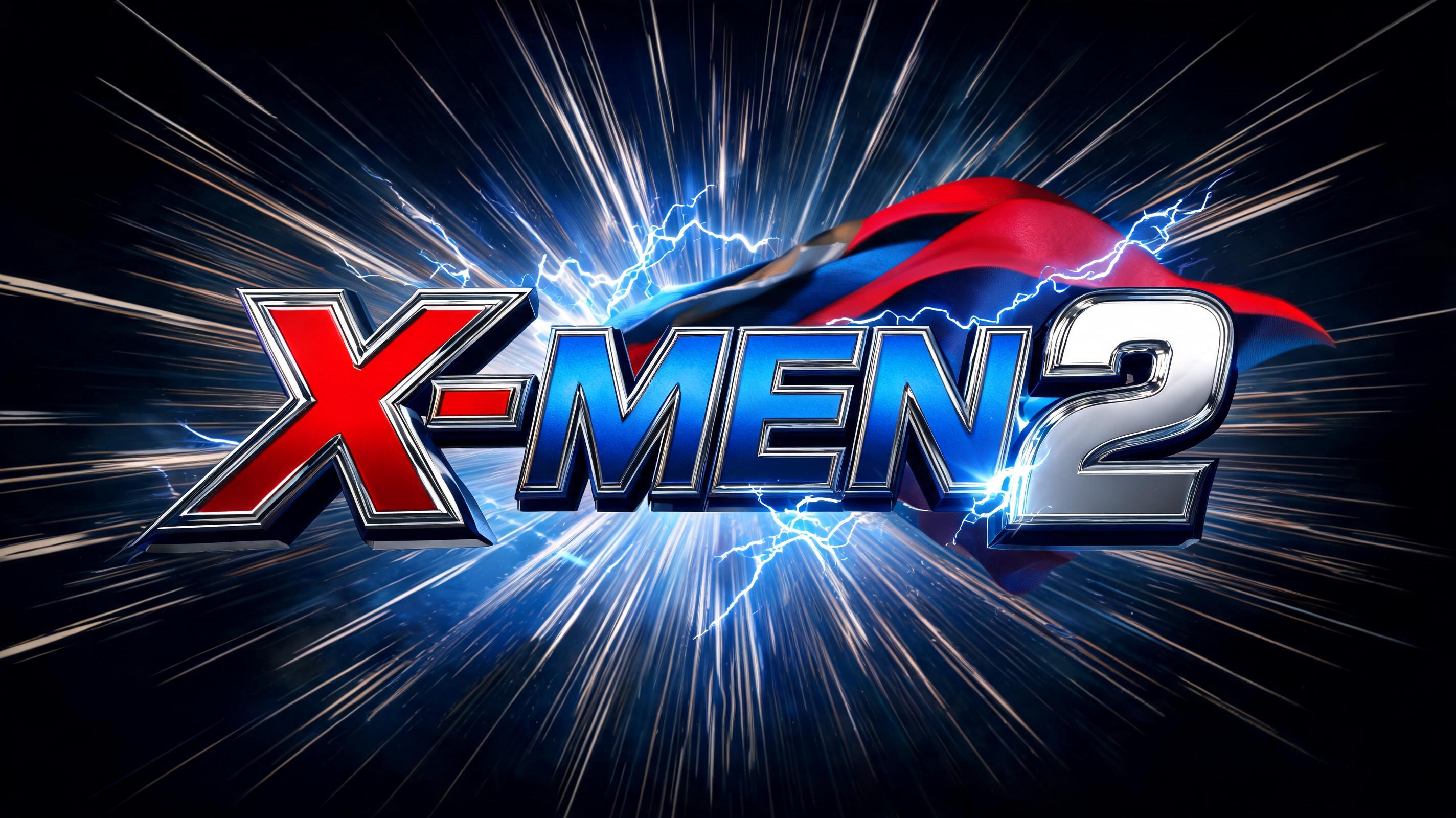 "X-MEN 2" — Superhero | AI Text Effect Generator