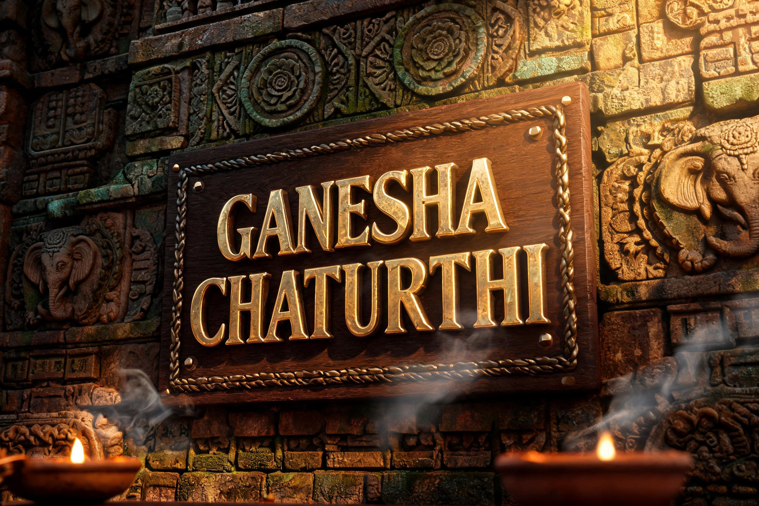 "Ganesha" —  | AI Text Effect Generator