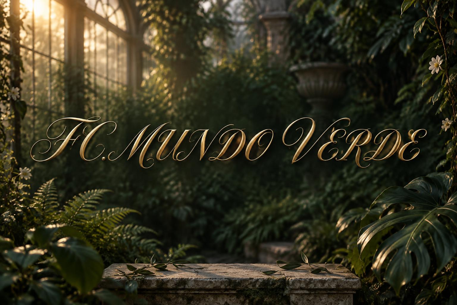 "FC.MUNDO VERDE" —  | AI Text Effect Generator