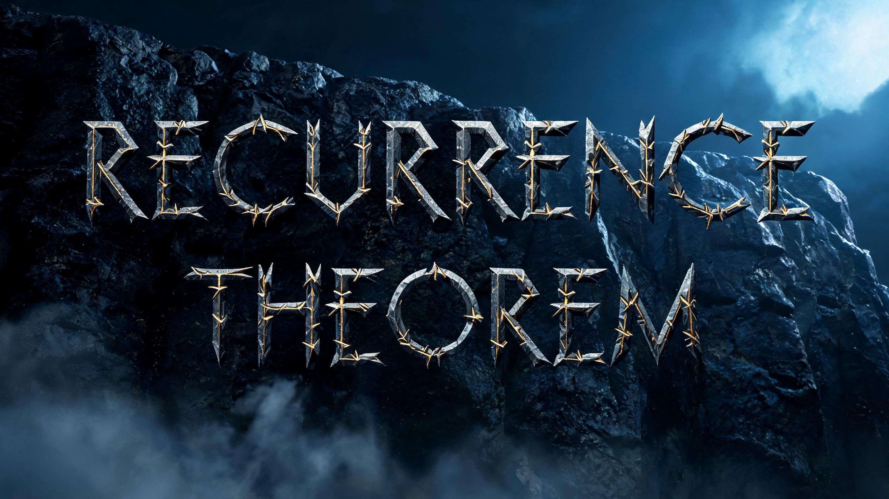 "Recurrence Theorem" — Viking Runic | AI Text Effect Generator