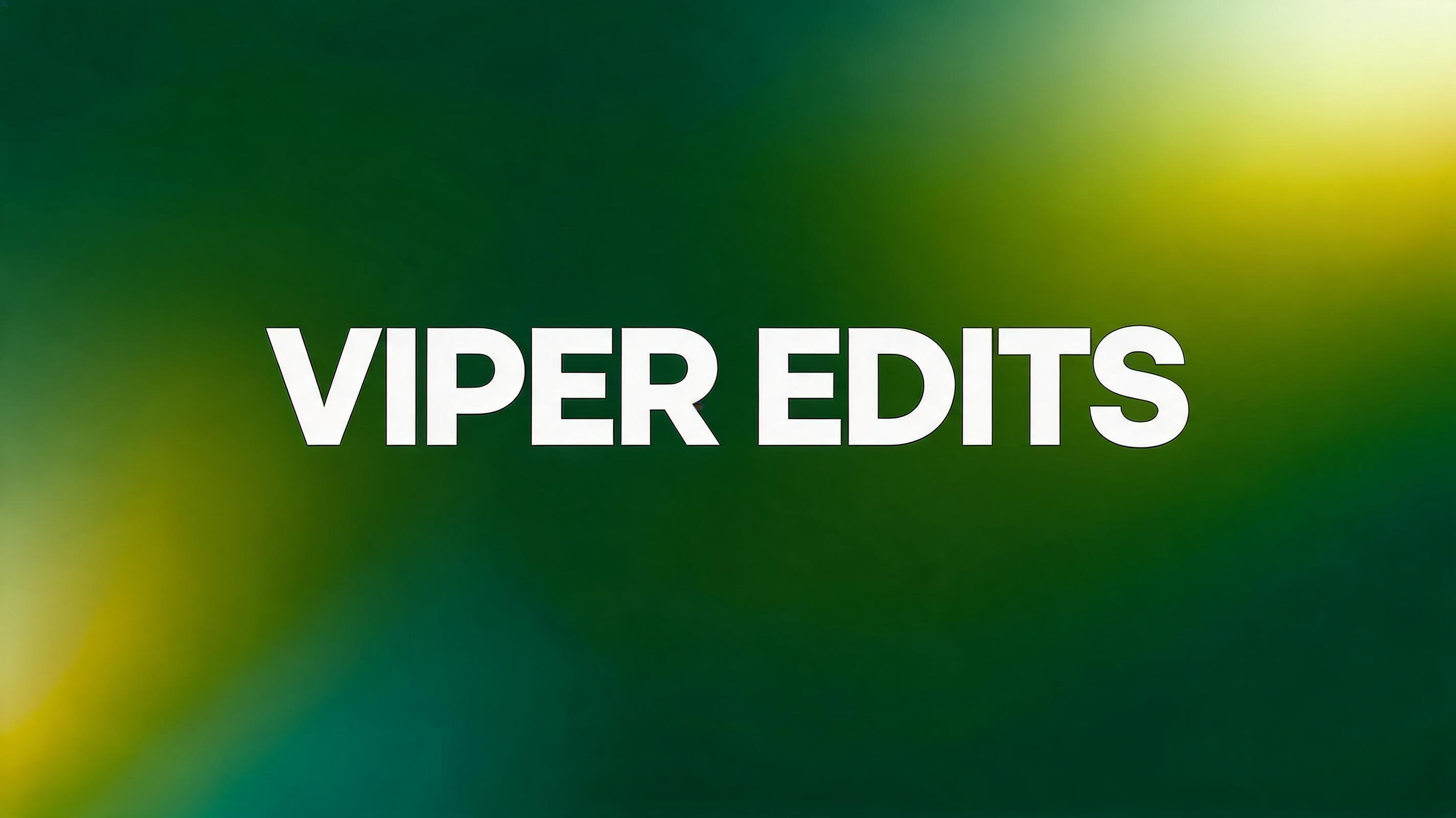 "VIPER EDITS" —  | AI Text Effect Generator
