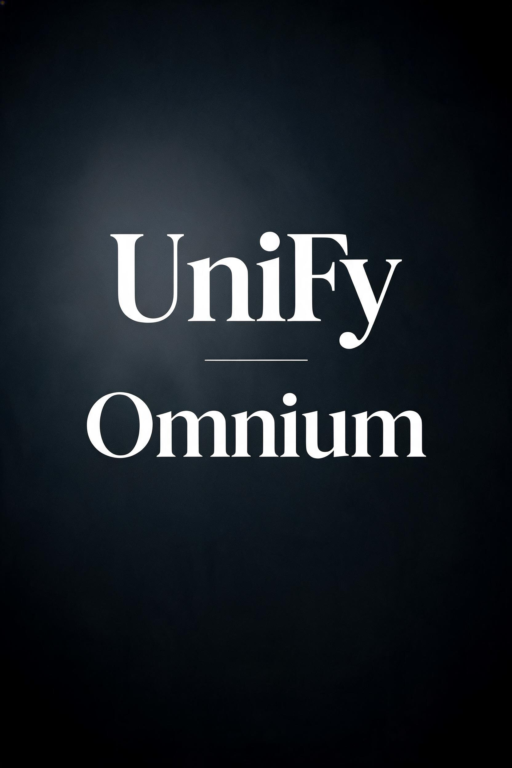 "UniFy Omnium" —  | AI Text Effect Generator