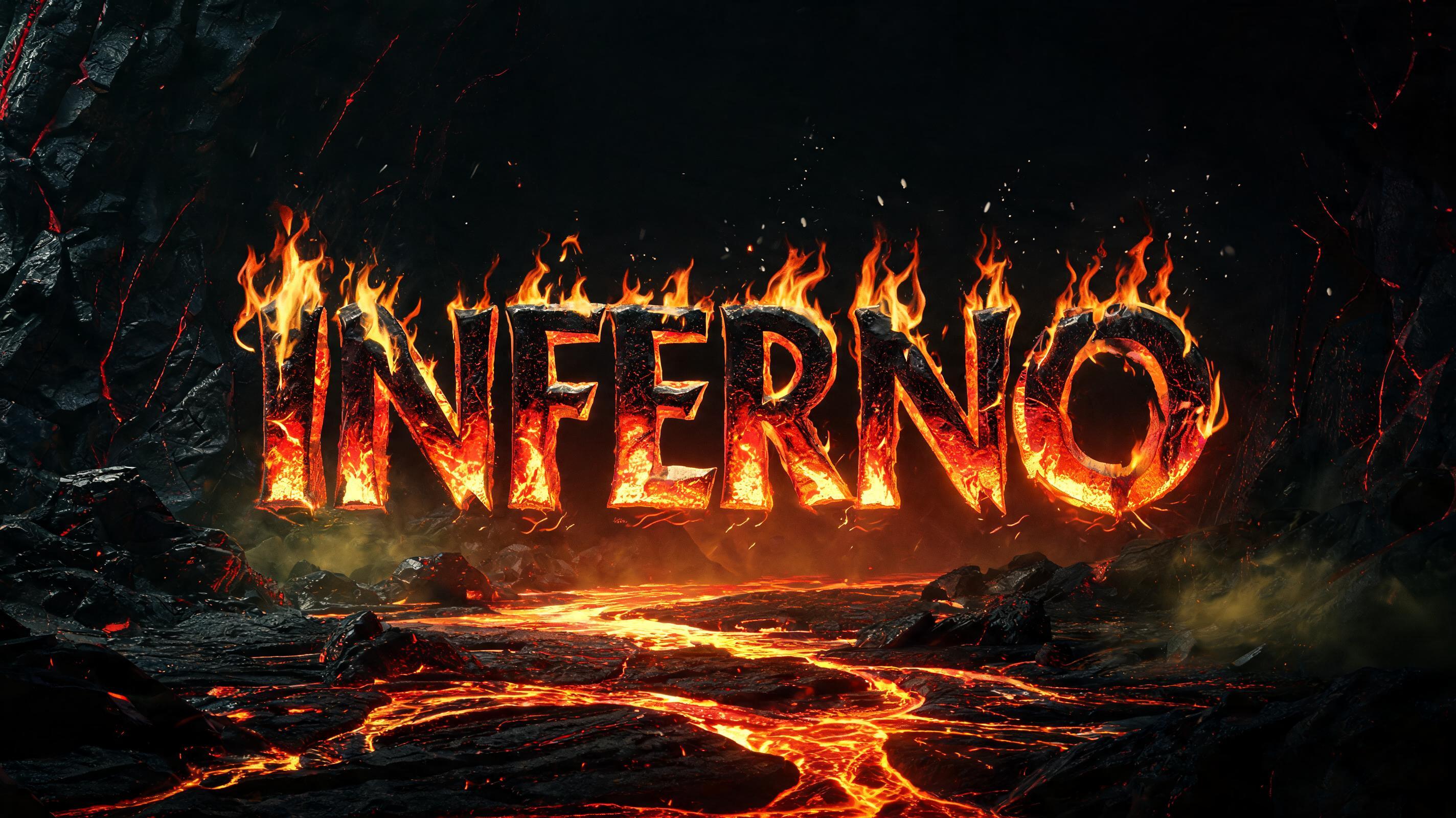 "INFERNO" — Horror | AI Text Effect Generator