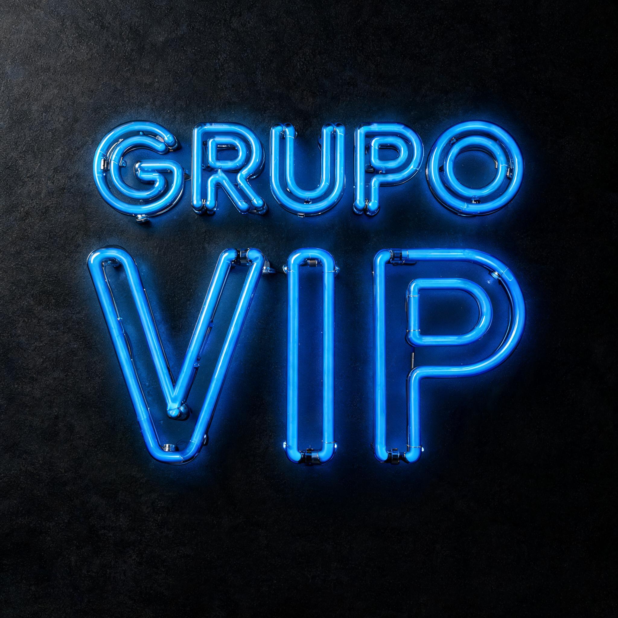 "GRUPO VIP" — Neon Sign | AI Text Effect Generator