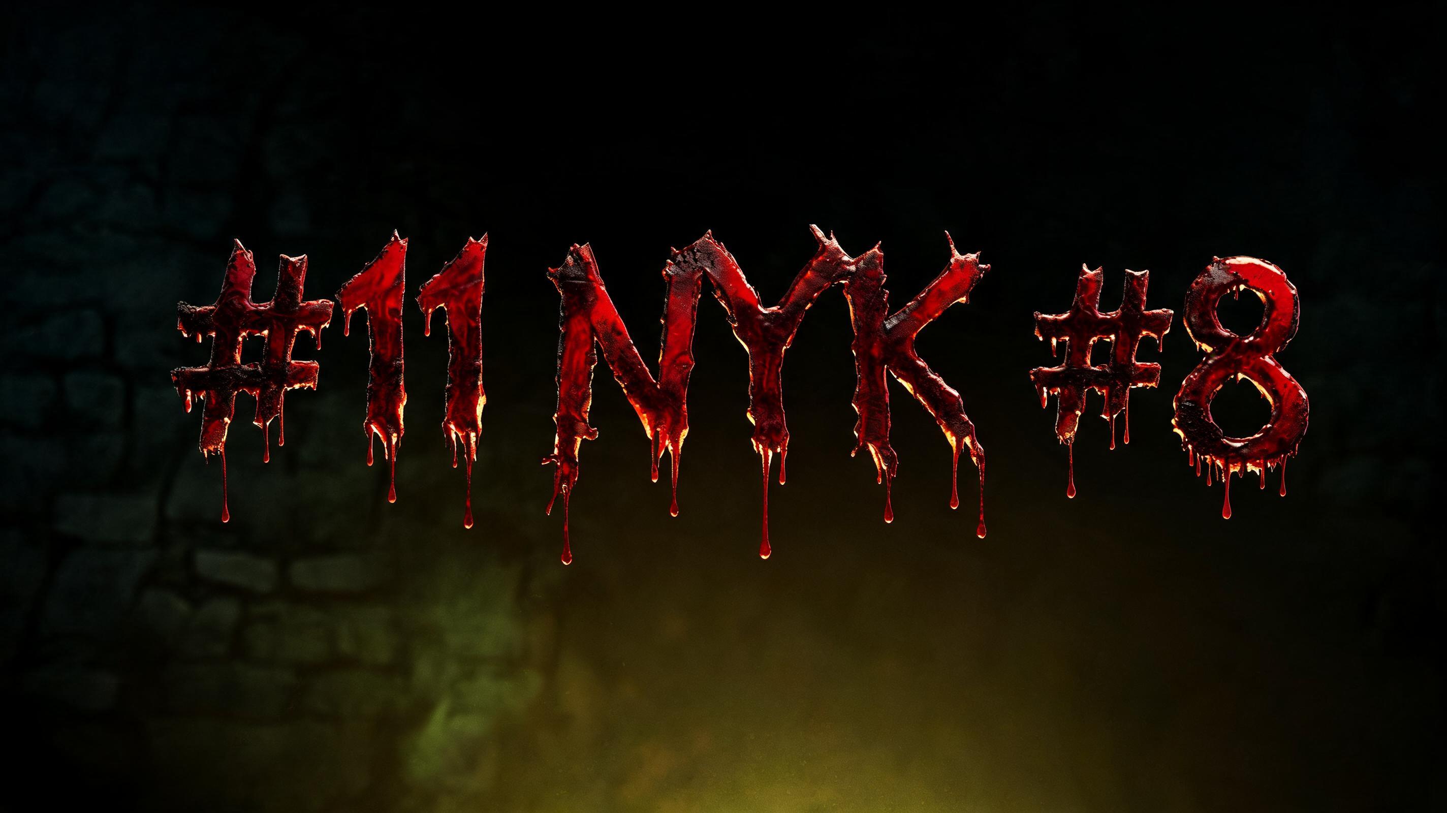 "#11 NYK #8" — Horror | AI Text Effect Generator