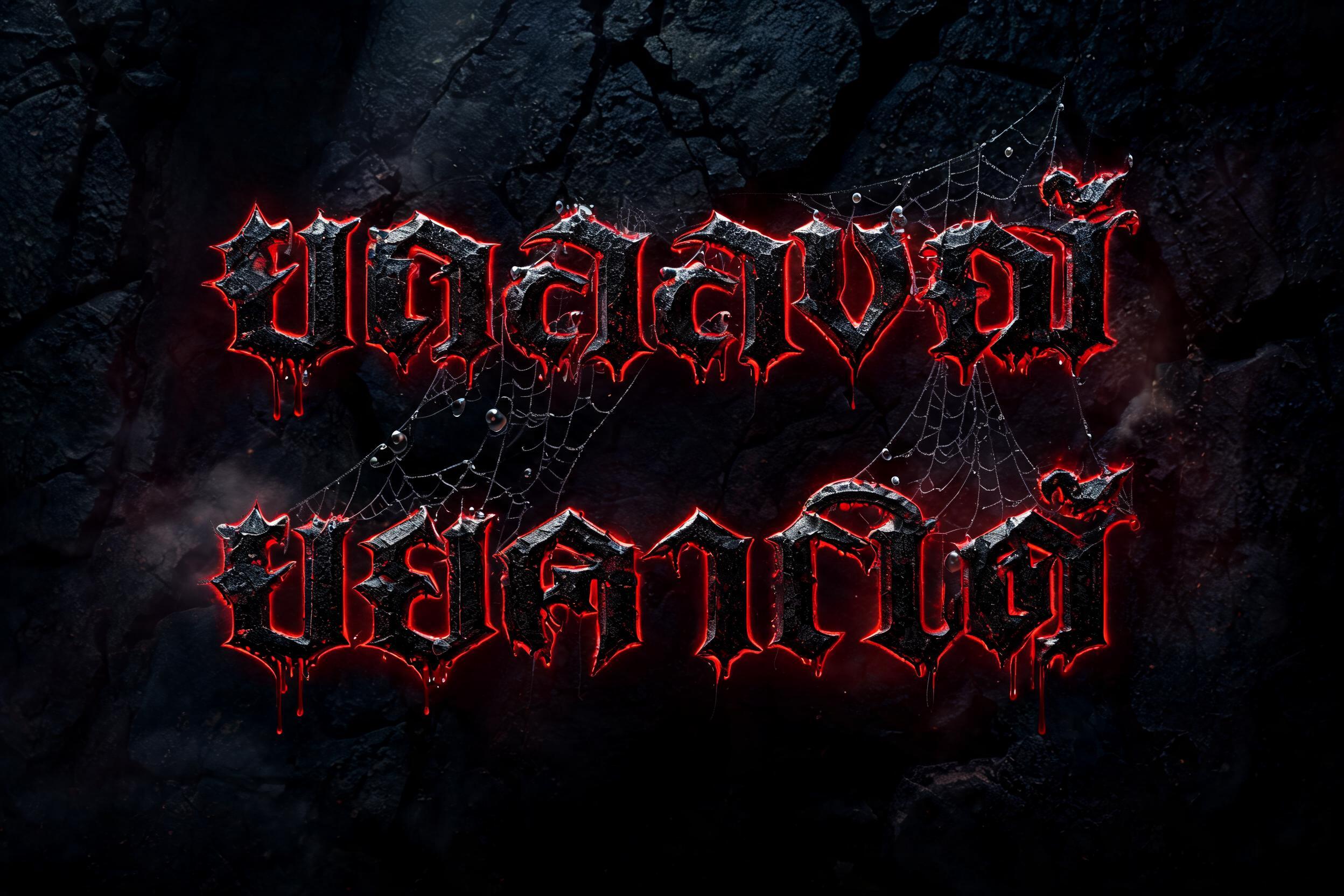 "ಬದಲಾವಣೆ ಬೇಕಾಗಿದೆ" — Gothic Dark | AI Text Effect Generator