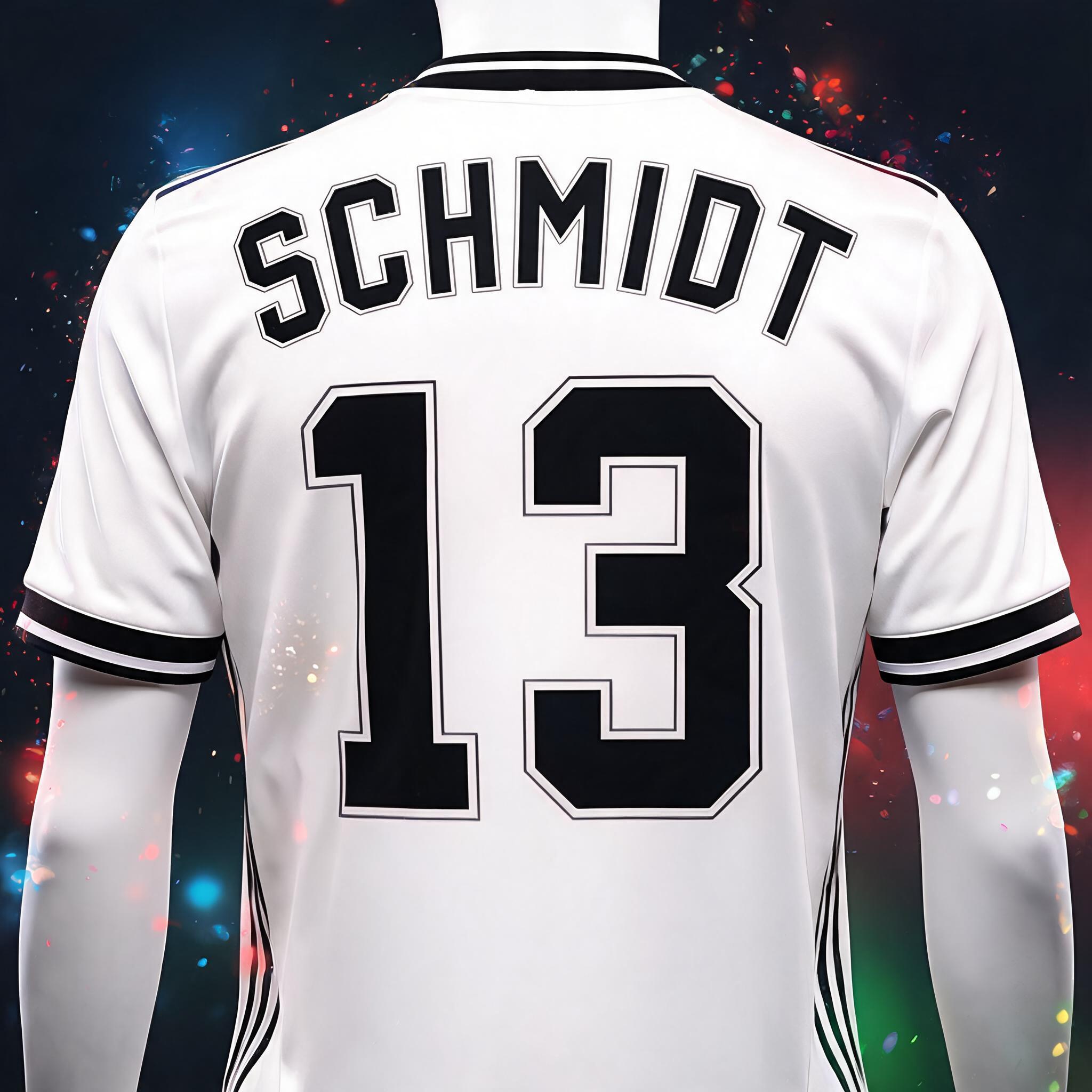 "SCHMIDT
13" — Sports Football | AI Text Effect Generator
