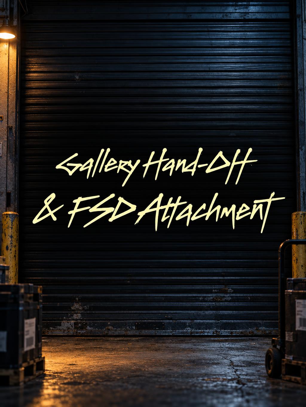 Gallery Hand-Off & FSD Attachment
