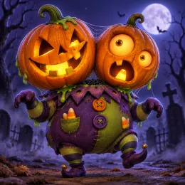 "" — halloween text effect