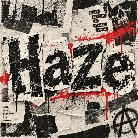 "Haze" — Grunge text effect