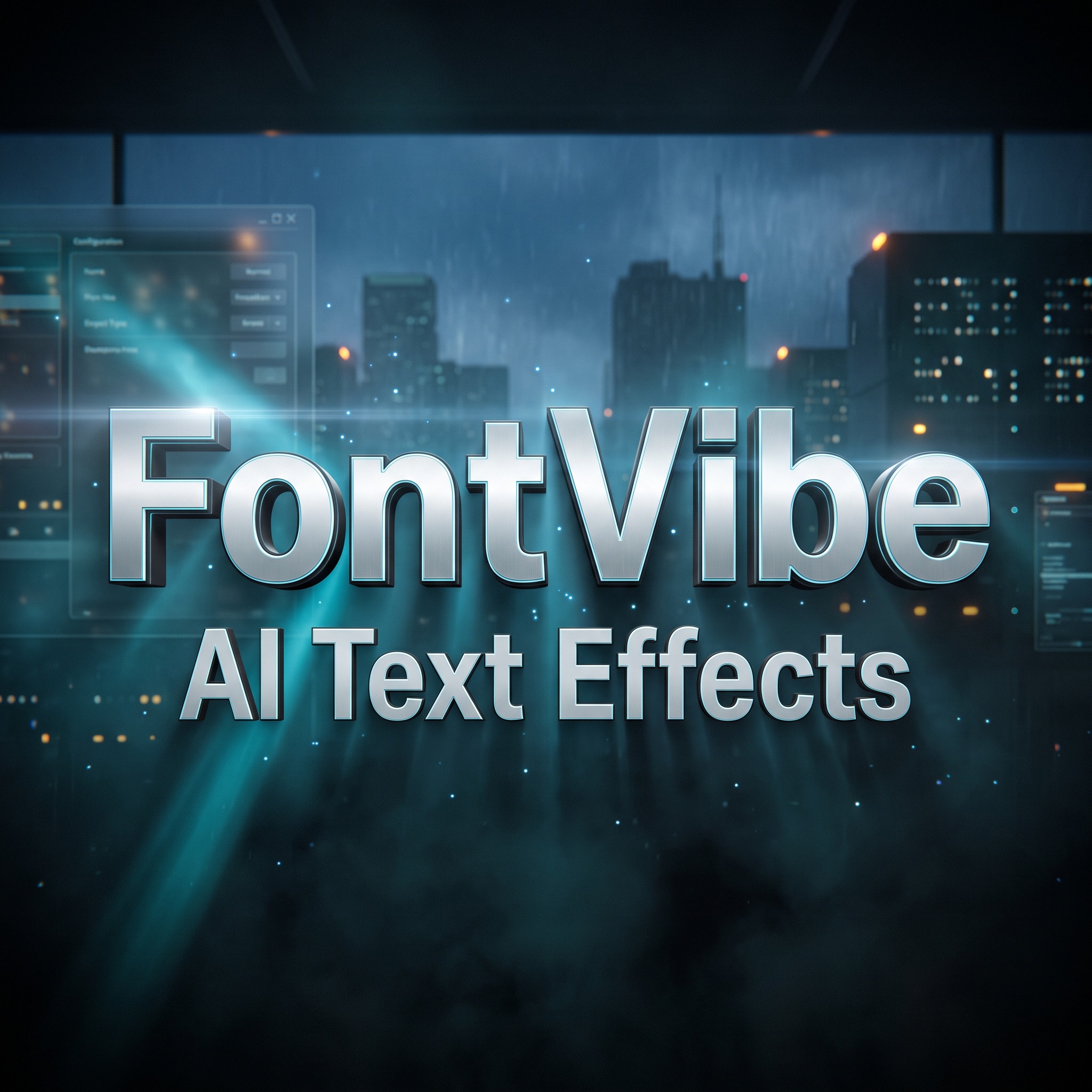 "FontVibe 
AI Text Effects" — Cinematic | AI Text Effect Generator